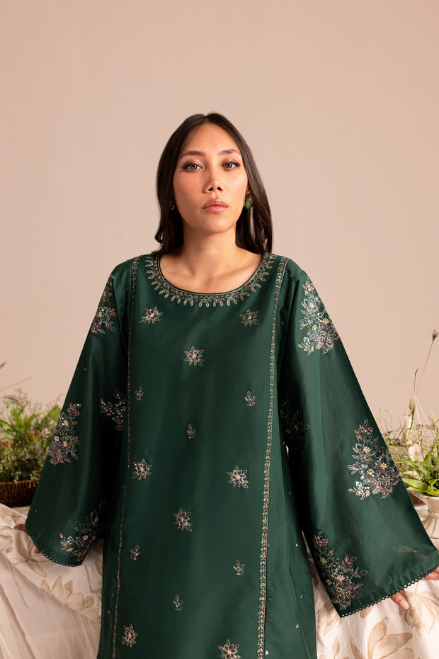 Wabisabi 2Pc - Embroidered Lawn Dress - BATIK