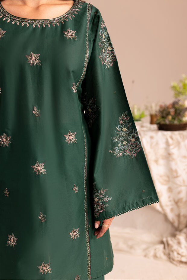 Wabisabi 2Pc - Embroidered Lawn Dress - BATIK
