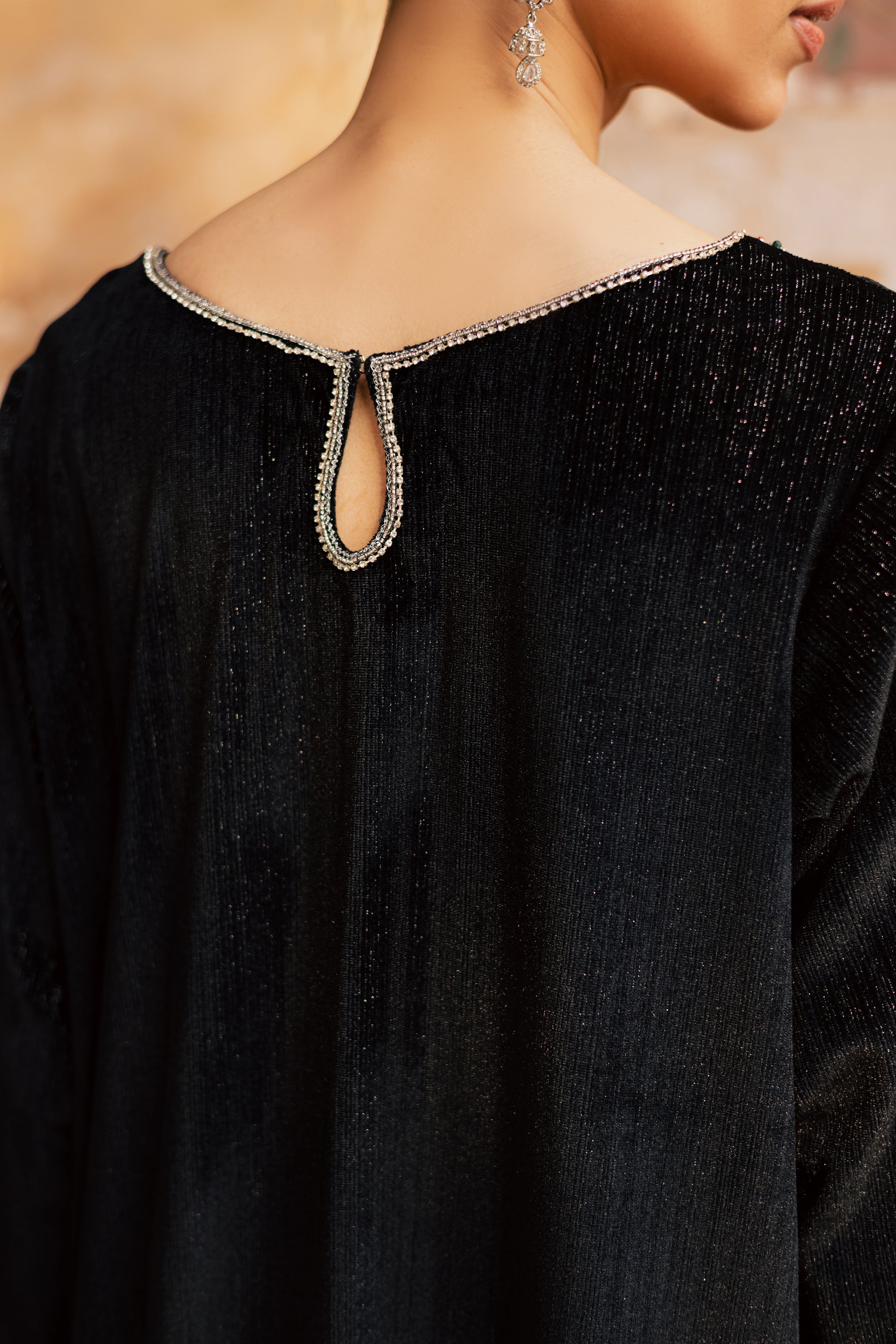 Ava 2Pc - Velvet Formal Dress BATIKstudio BATIK S / Black / Velvet-M / Black / Velvet-L / Black / Velvet