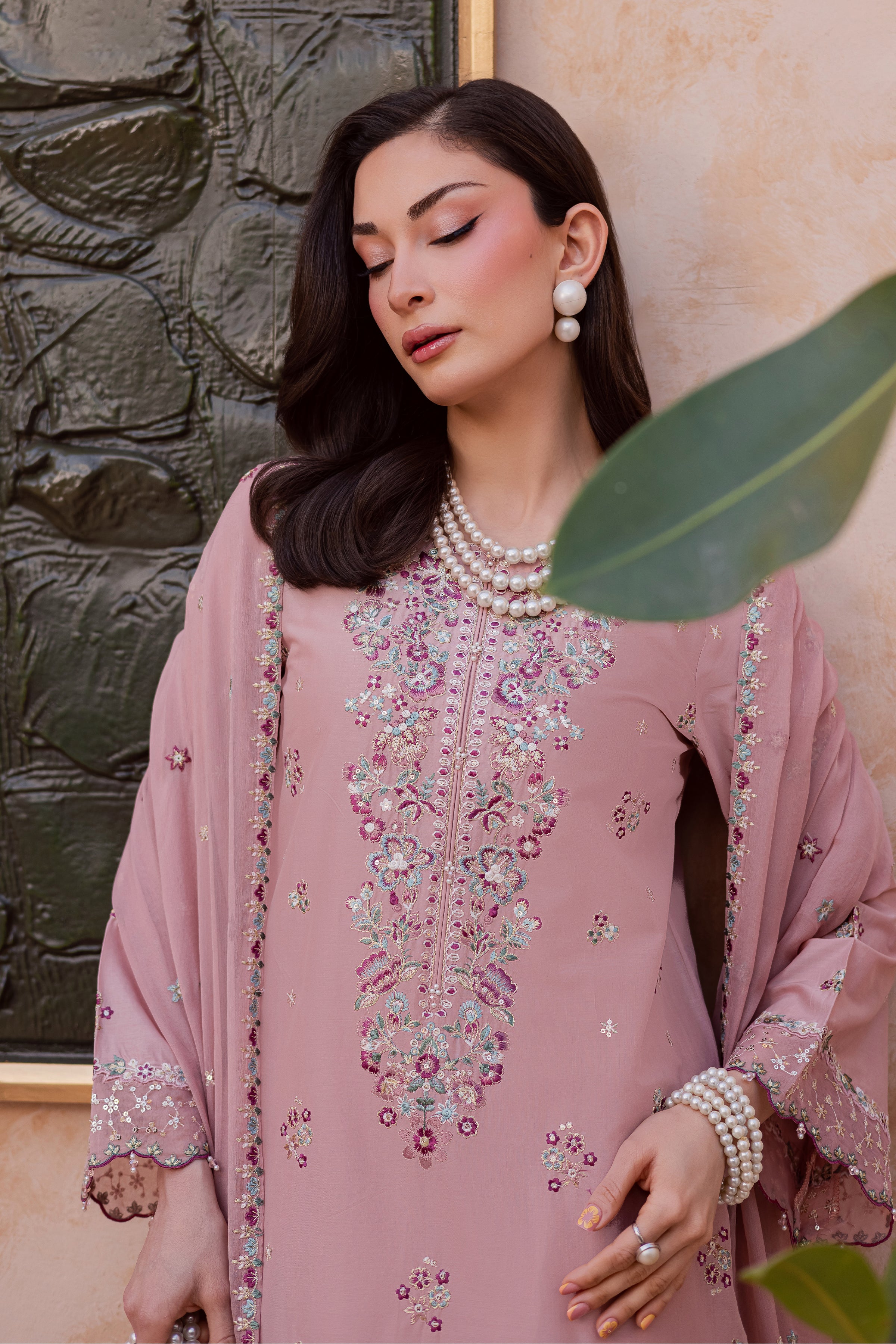 Candis 3Pc - Festive Embroidered Lawn BATIKEID2026 BATIK XS / Candy Pink / Pima Lawn-S / Candy Pink / Pima Lawn-M / Candy Pink / Pima Lawn-L / Candy Pink / Pima Lawn-XL / Candy Pink / Pima Lawn