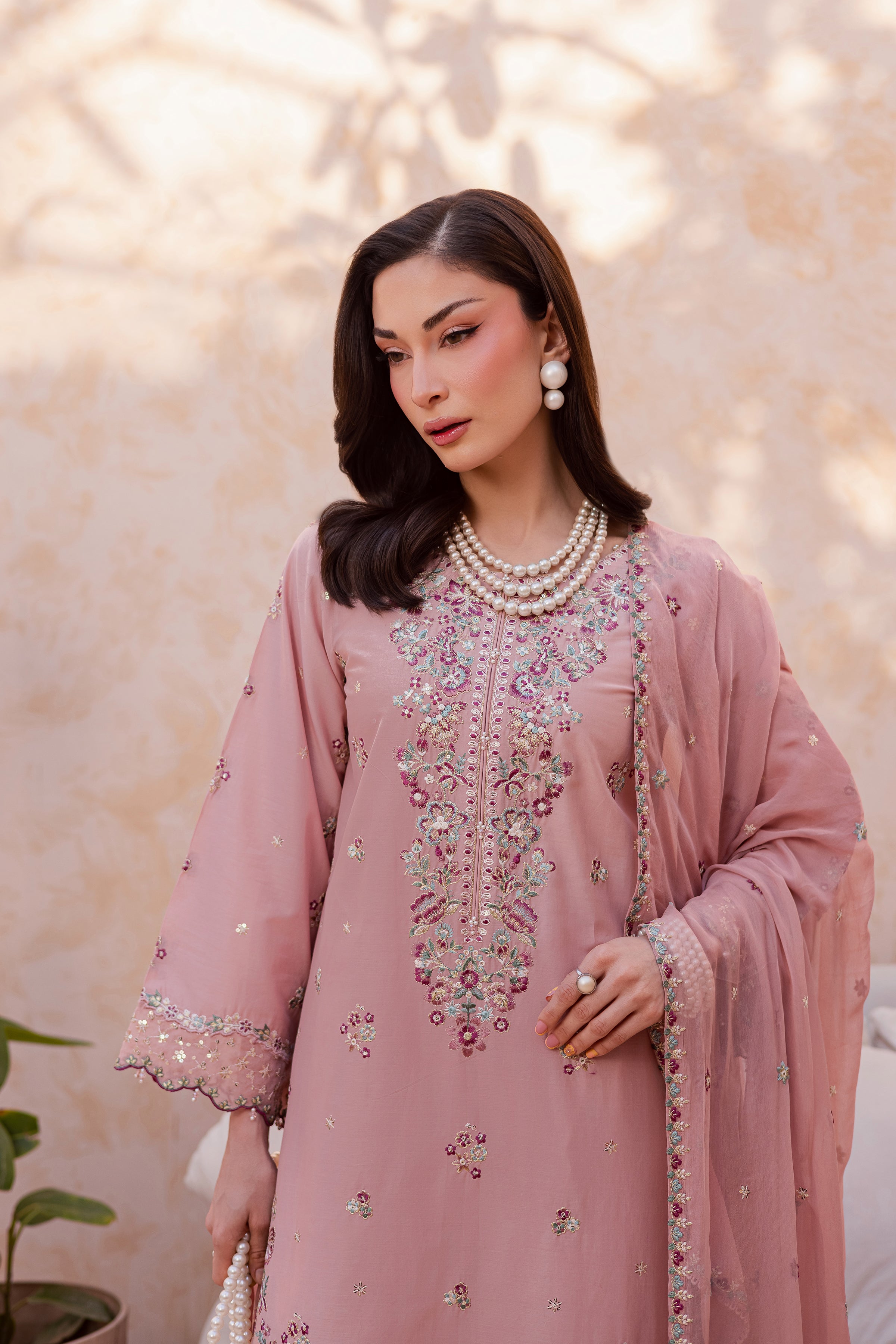 Candis 3Pc - Festive Embroidered Lawn BATIKEID2026 BATIK XS / Candy Pink / Pima Lawn-S / Candy Pink / Pima Lawn-M / Candy Pink / Pima Lawn-L / Candy Pink / Pima Lawn-XL / Candy Pink / Pima Lawn