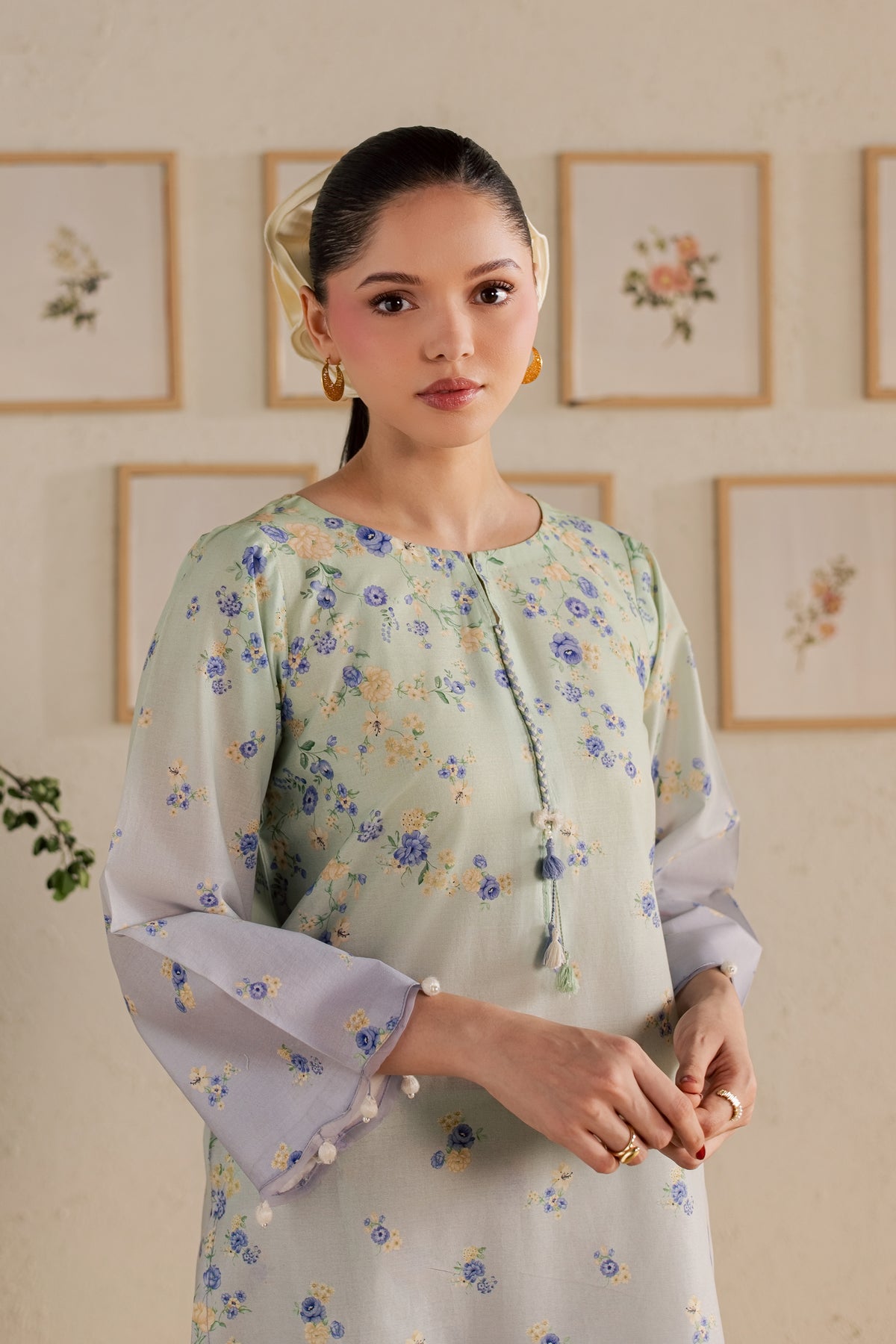 Dorami 2Pc - Printed Lawn Dress BATIKSS26 BATIK XS / Ombre / Lawn-S / Ombre / Lawn-M / Ombre / Lawn-L / Ombre / Lawn-XL / Ombre / Lawn