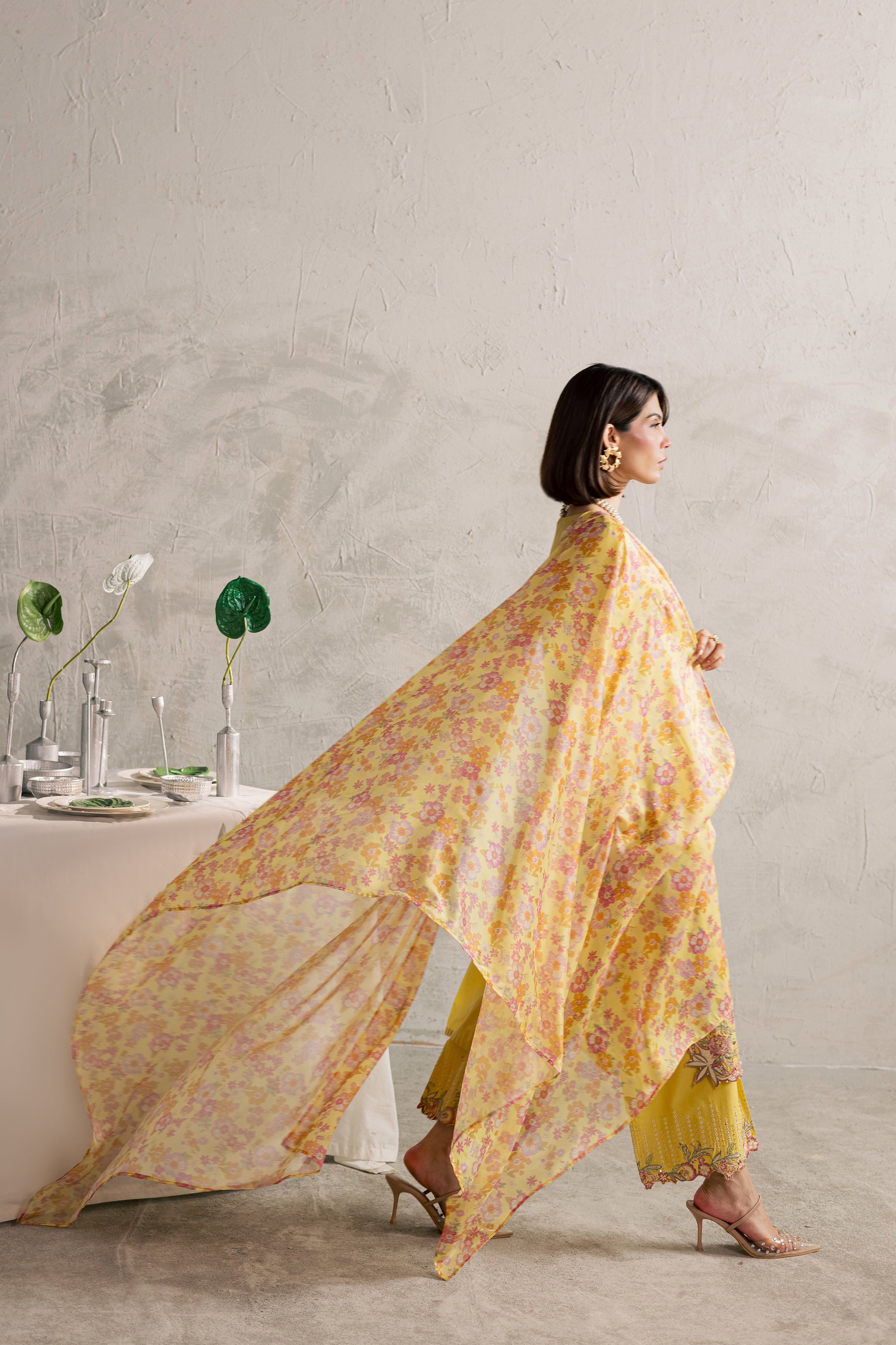 Her Soul 3Pc - Festive Embroidered Lawn BATIKEID2026 BATIK XS / Lemon Yellow / Pima Lawn-S / Lemon Yellow / Pima Lawn-M / Lemon Yellow / Pima Lawn-L / Lemon Yellow / Pima Lawn-XL / Lemon Yellow / Pima Lawn