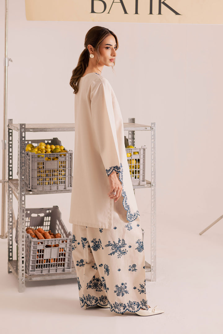 Jumbo 2Pc - Embroidered Khaddar Dress BATIK WINTER PRET 2025  BATIK   XS / Beige / Khaddar-S / Beige / Khaddar-M / Beige / Khaddar-L / Beige / Khaddar-XL / Beige / Khaddar