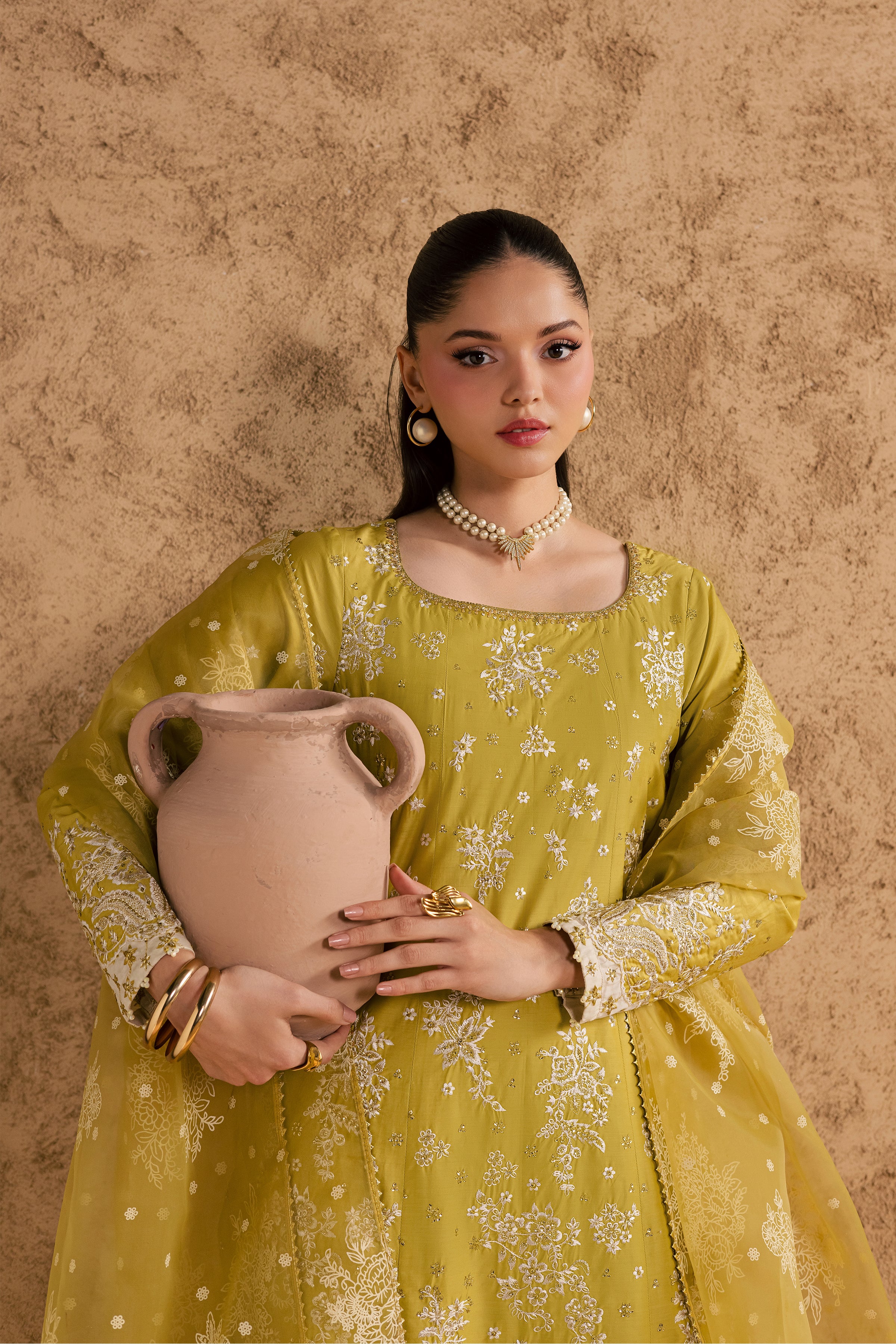 Limylime 3Pc - Festive Eid Pret BATIKEID2026 BATIK XS / Lime / Giza-S / Lime / Giza-M / Lime / Giza-L / Lime / Giza-XL / Lime / Giza