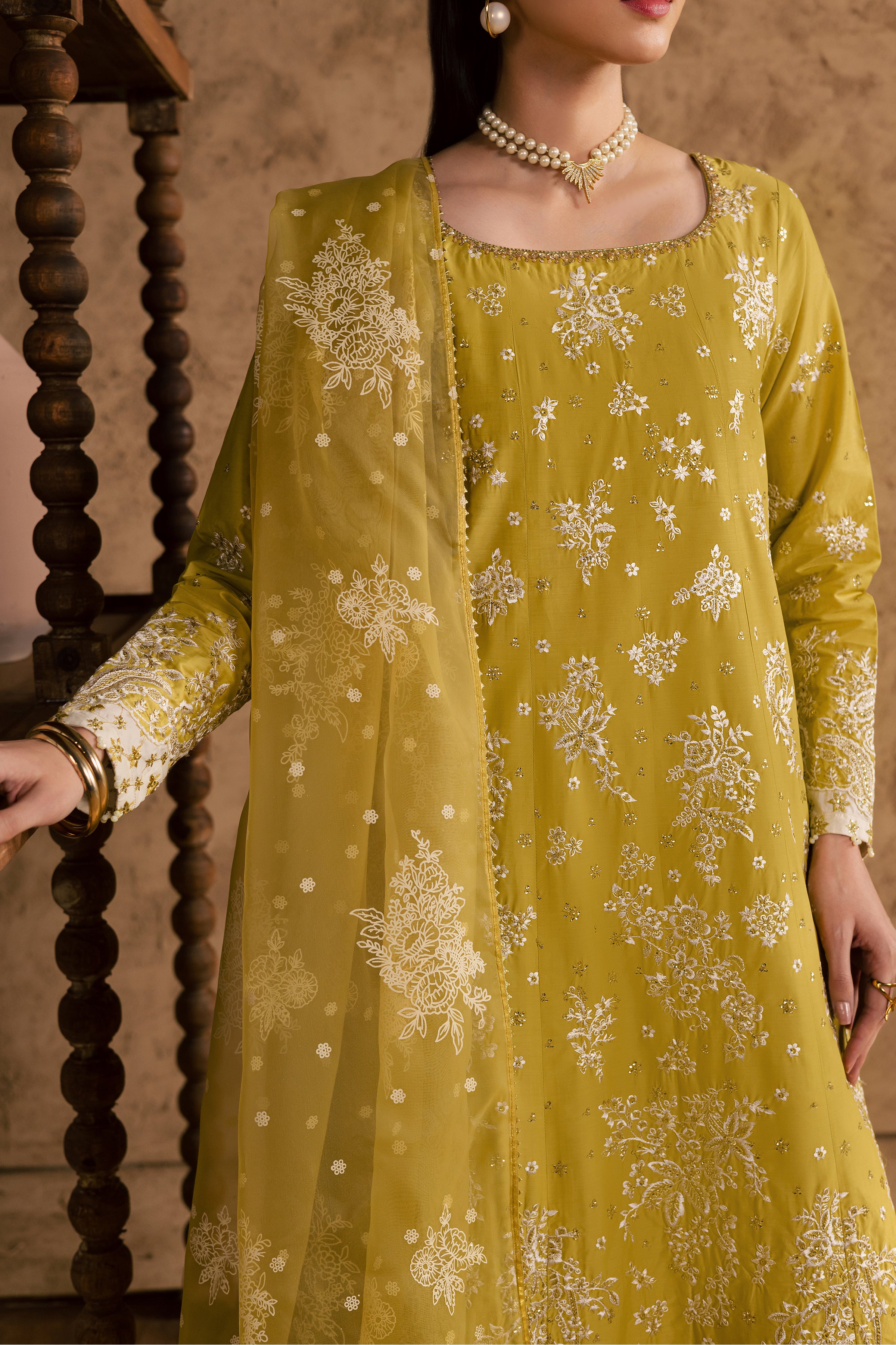 Limylime 3Pc - Festive Eid Pret BATIKEID2026 BATIK XS / Lime / Giza-S / Lime / Giza-M / Lime / Giza-L / Lime / Giza-XL / Lime / Giza