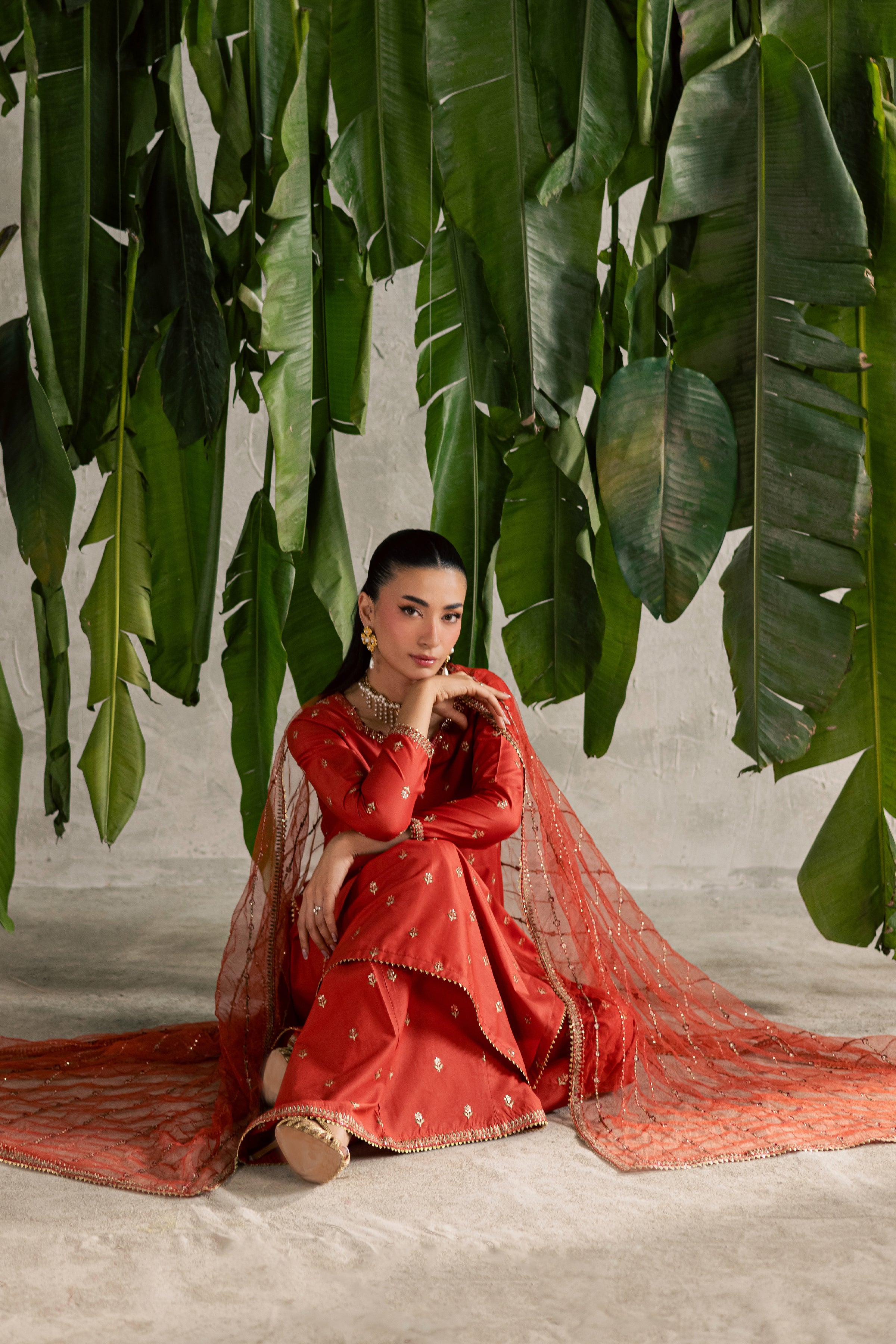Malta 3Pc - Festive Embroidered Lawn BATIKEID2026 BATIK XS / Deep Rust / Pima Lawn-S / Deep Rust / Pima Lawn-M / Deep Rust / Pima Lawn-L / Deep Rust / Pima Lawn-XL / Deep Rust / Pima Lawn