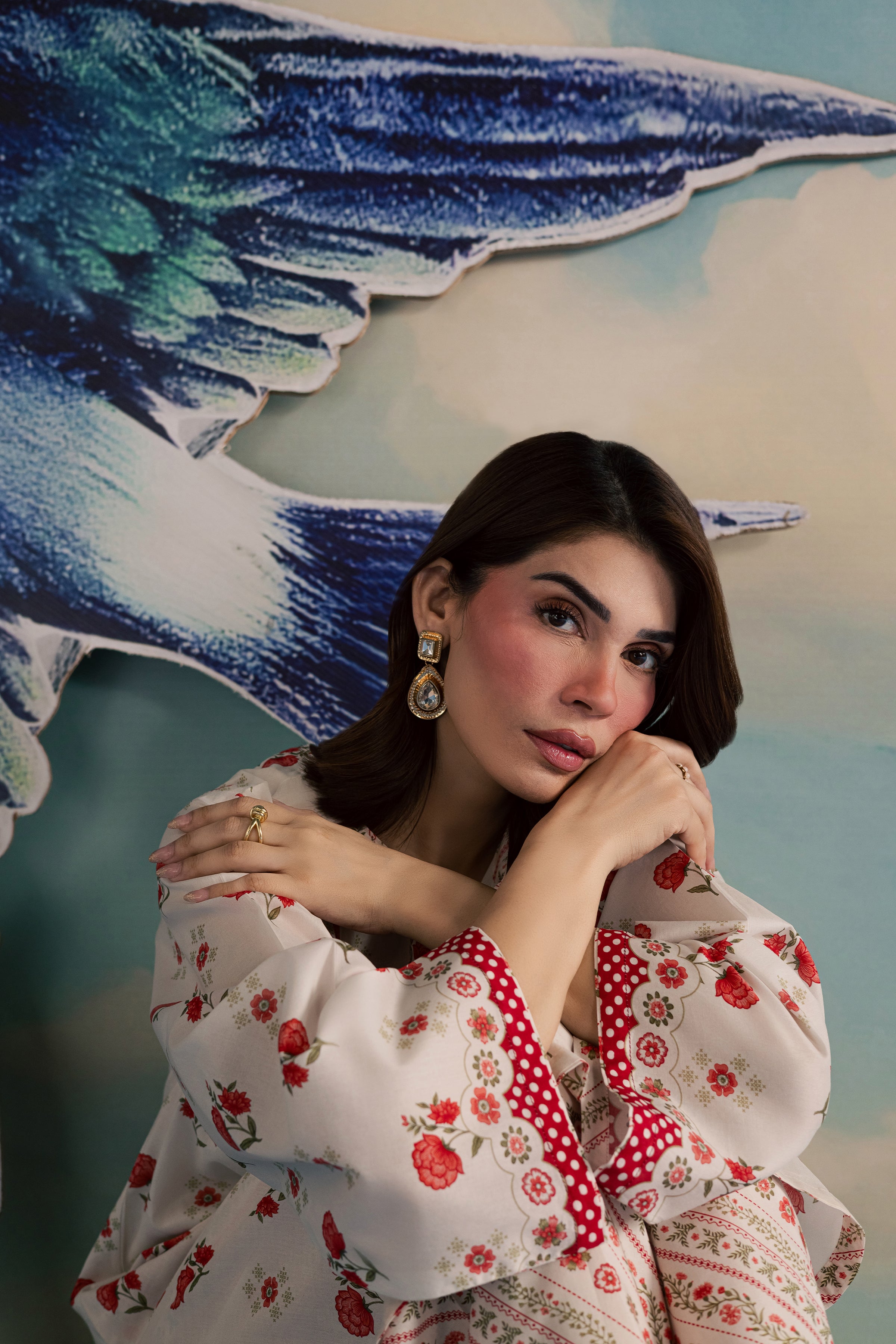 Miyo 2Pc - Printed Lawn Dress BATIKSS26 BATIK XS / Off White / Lawn-S / Off White / Lawn-M / Off White / Lawn-L / Off White / Lawn-XL / Off White / Lawn