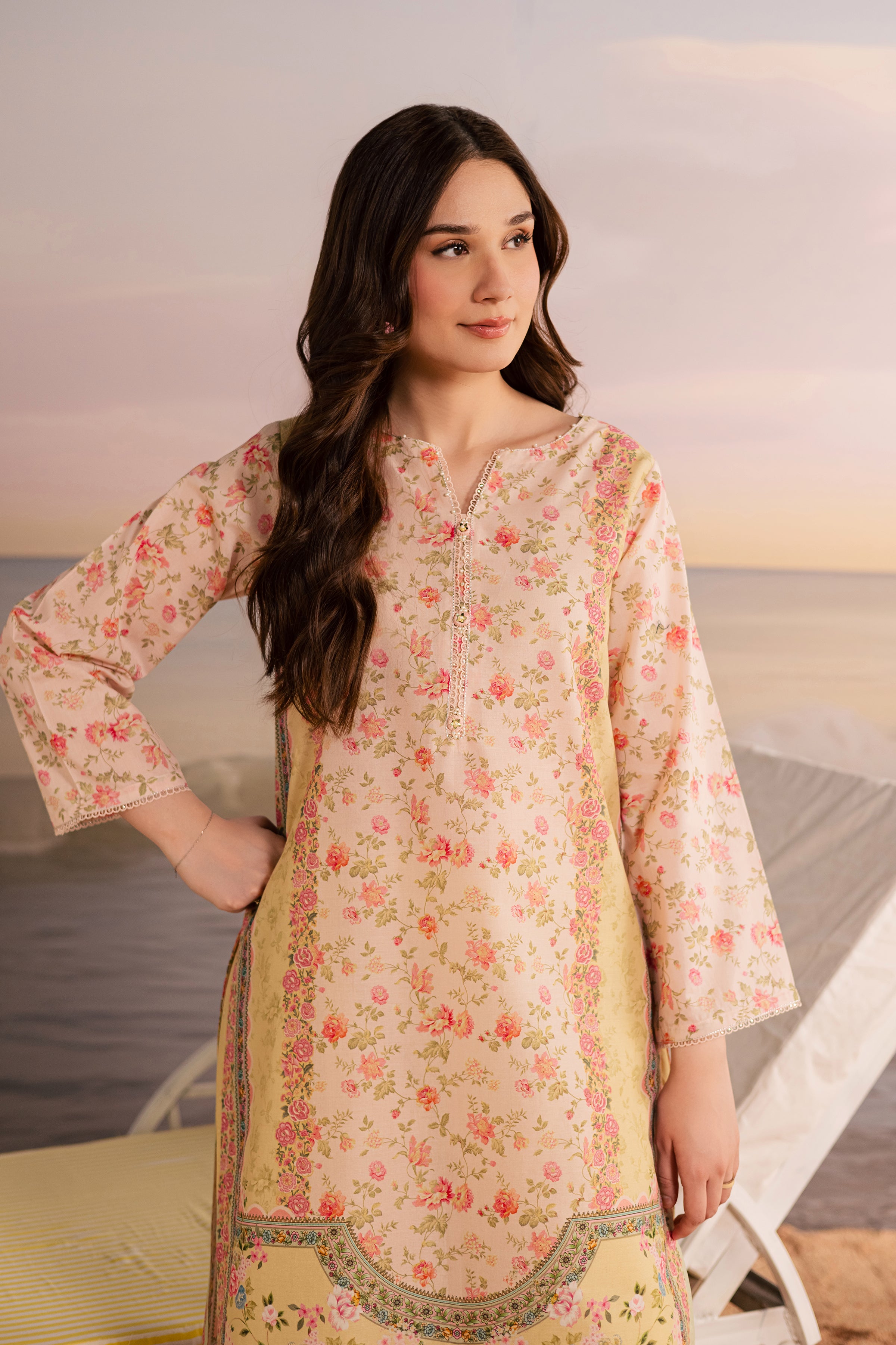 Navi 2Pc - Printed Lawn Dress BATIKSS26 BATIK XS / Multi Color / Lawn-S / Multi Color / Lawn-M / Multi Color / Lawn-L / Multi Color / Lawn-XL / Multi Color / Lawn
