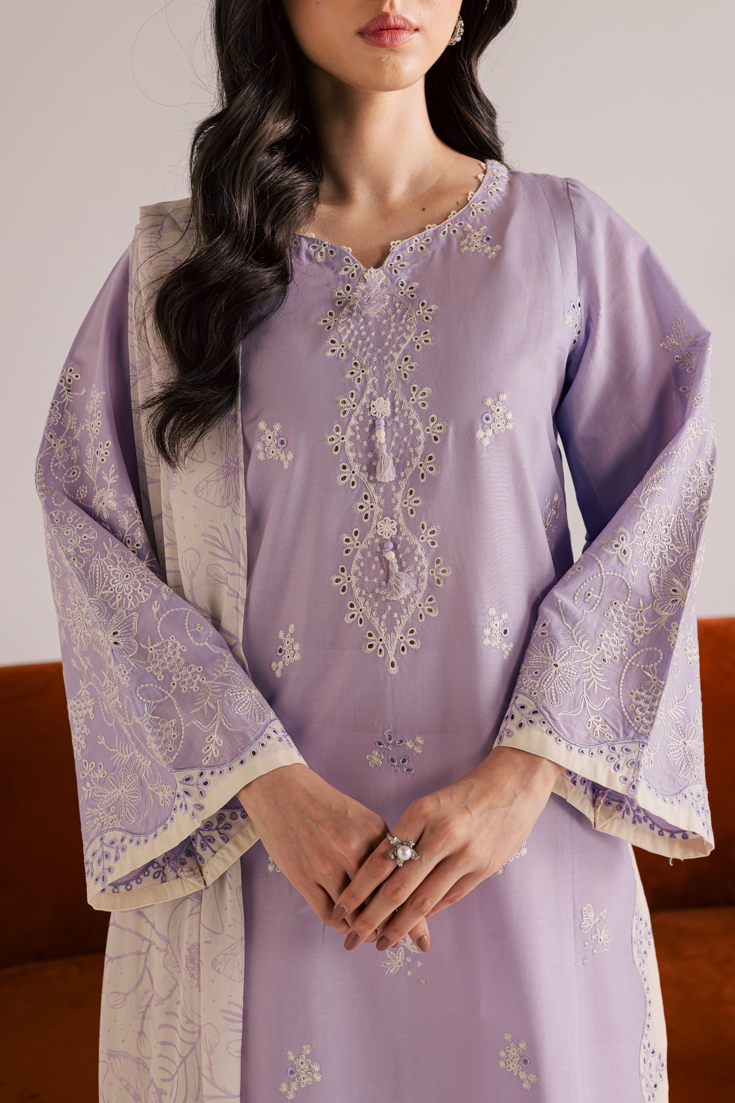 Norway 3Pc - Embroidered Lawn Dress EverydayEdit26 BATIK XS / Voila / Pima Lawn-S / Voila / Pima Lawn-M / Voila / Pima Lawn-L / Voila / Pima Lawn-XL / Voila / Pima Lawn
