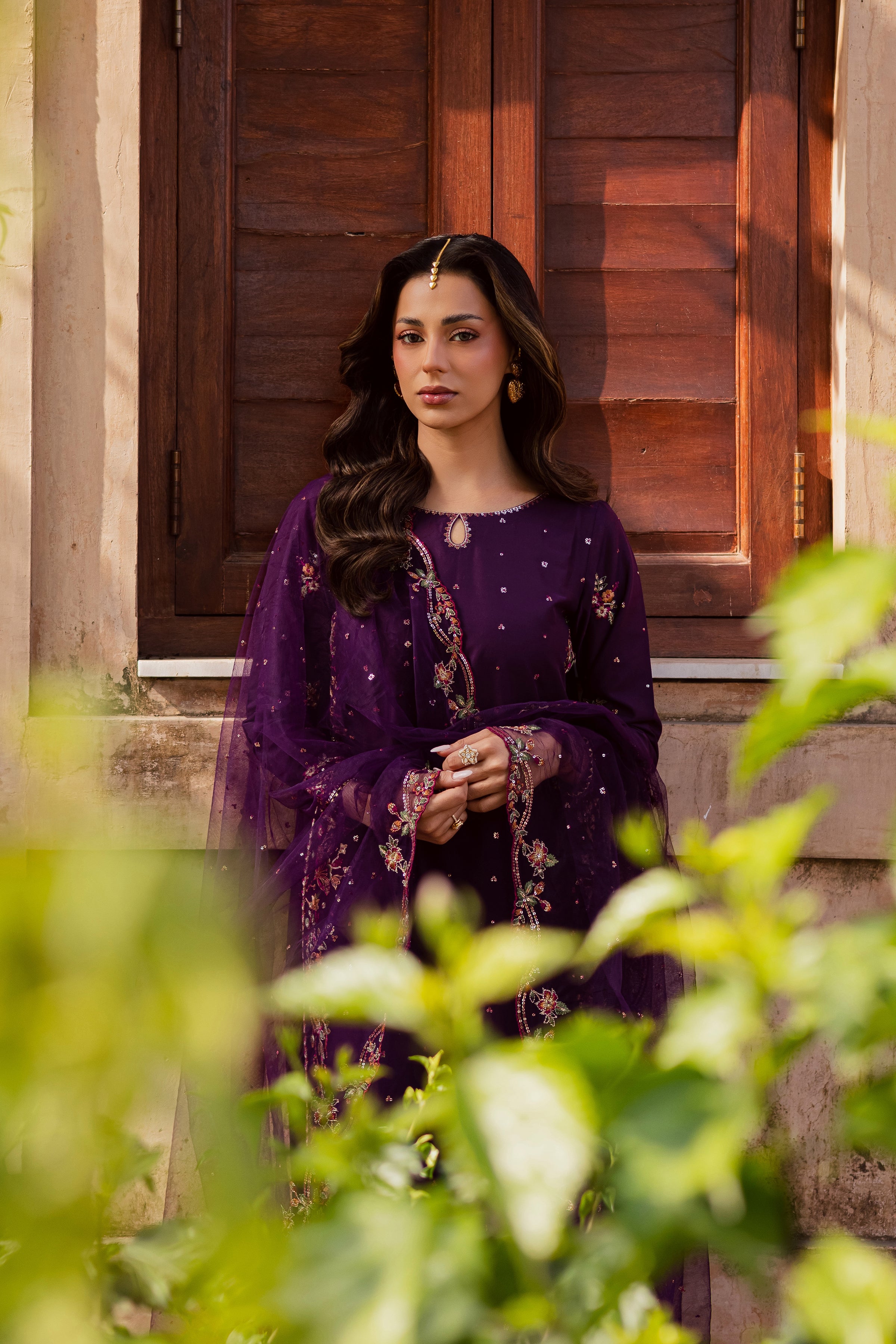 Pink Lavender 3Pc - Festive Embroidered Lawn BATIKEID2026 BATIK XS / Purple / Pima Lawn-S / Purple / Pima Lawn-M / Purple / Pima Lawn-L / Purple / Pima Lawn-XL / Purple / Pima Lawn
