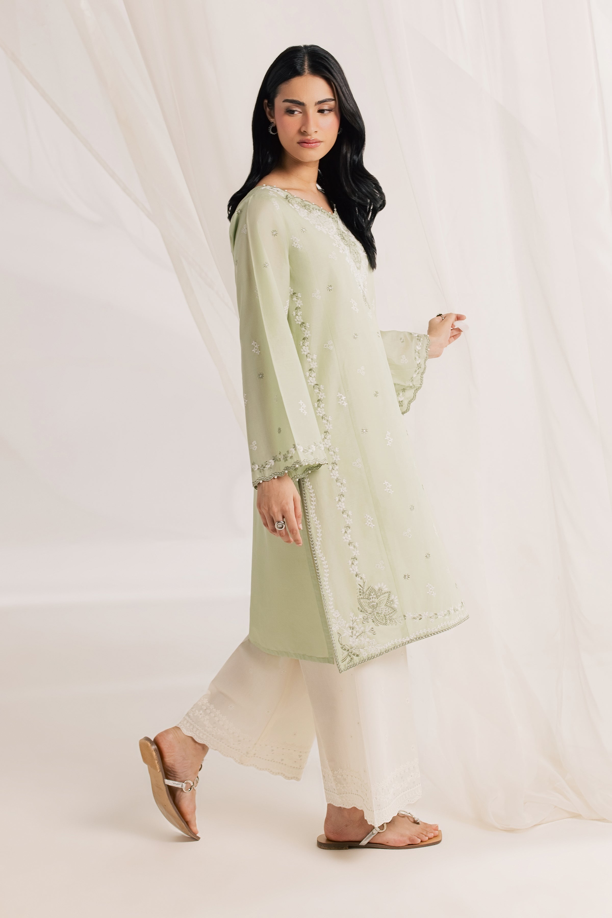 Silah 2Pc - Embroidered Lawn Dress EverydayEdit26 BATIK XS / Dusty Green / Pima Lawn-S / Dusty Green / Pima Lawn-M / Dusty Green / Pima Lawn-L / Dusty Green / Pima Lawn-XL / Dusty Green / Pima Lawn
