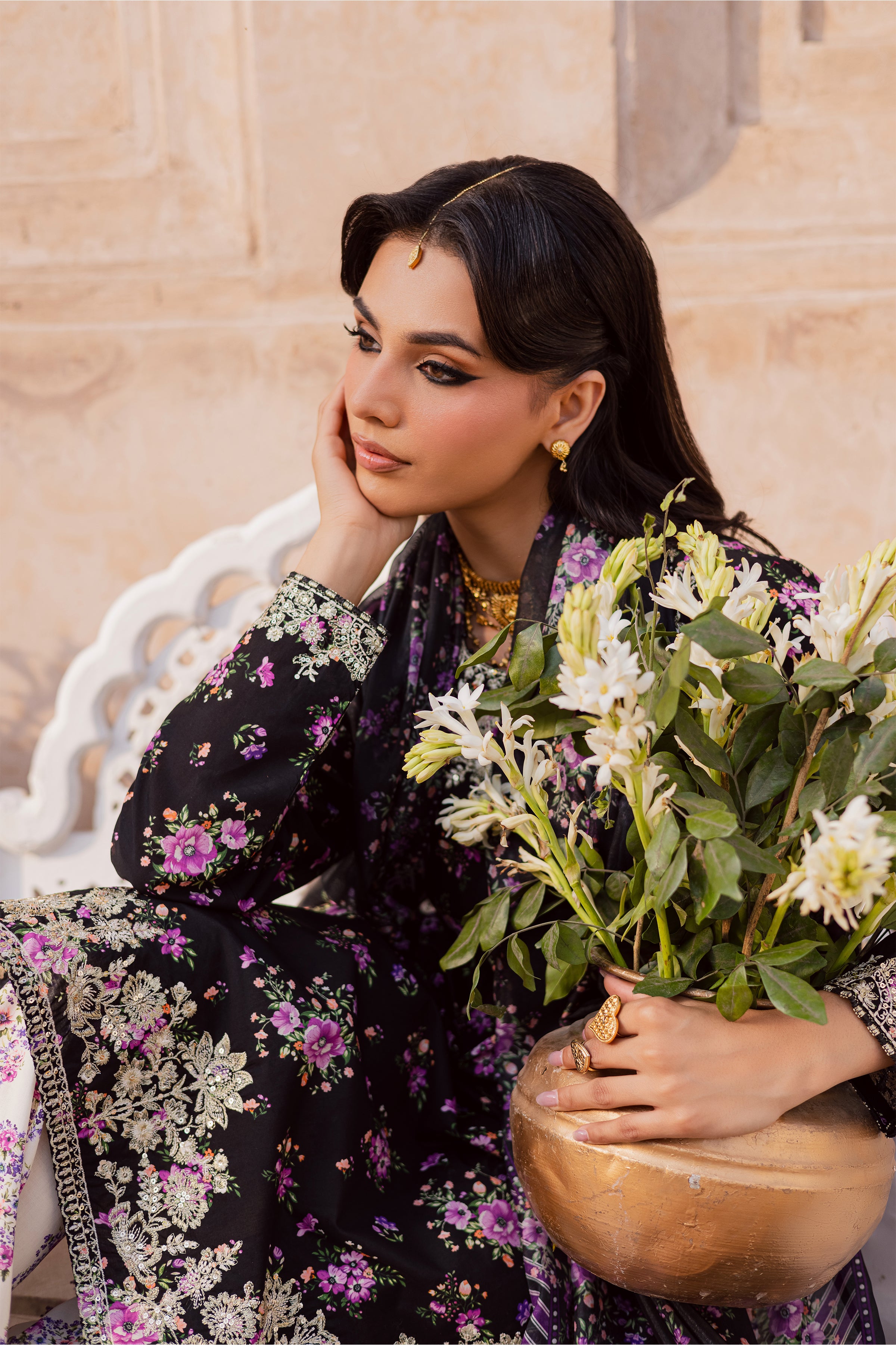 Summer Daze 3Pc - Festive Eid Prints BATIKEID2026 BATIK XS / Black / Lawn-S / Black / Lawn-M / Black / Lawn-L / Black / Lawn-XL / Black / Lawn