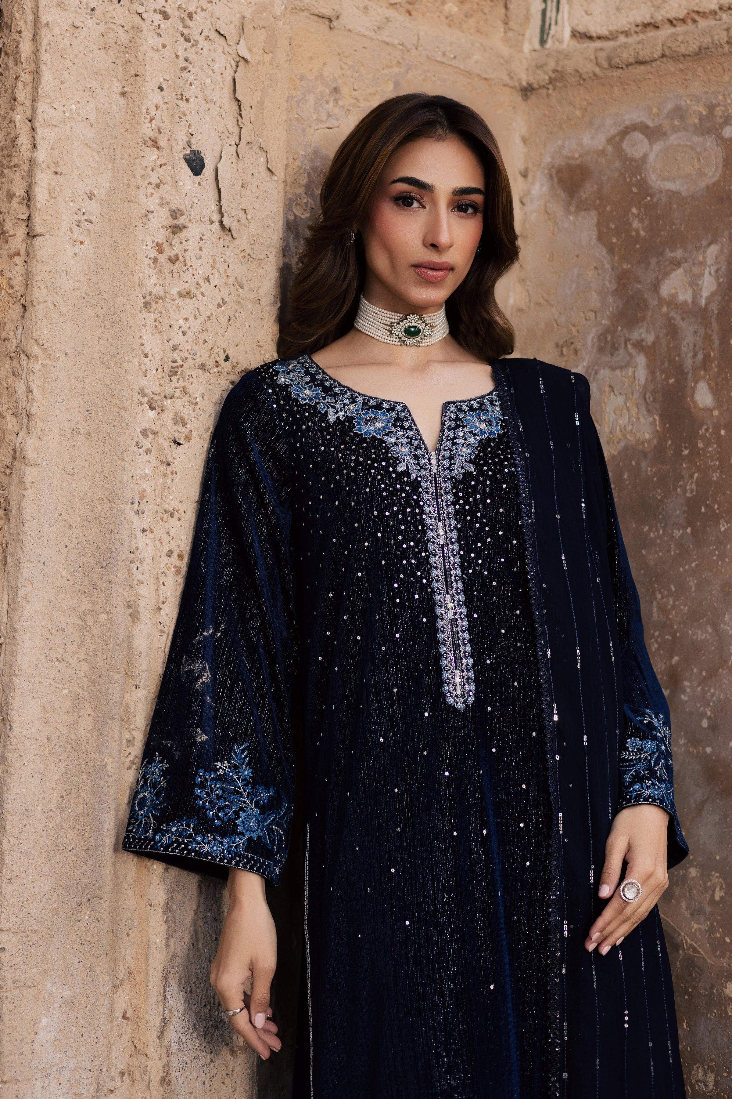 Whisper 3Pc - Velvet Formal Dress BATIKstudio BATIK S / Teal / Velvet-M / Teal / Velvet-L / Teal / Velvet