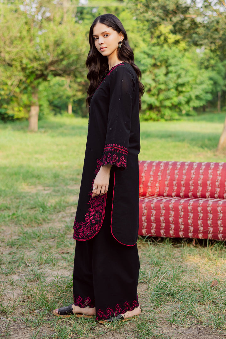 Zarish 2pc - Embroidered Khaddar Dress BATIK WINTER PRET 2025  BATIK   XS / Black / Khaddar-S / Black / Khaddar-M / Black / Khaddar-L / Black / Khaddar-XL / Black / Khaddar