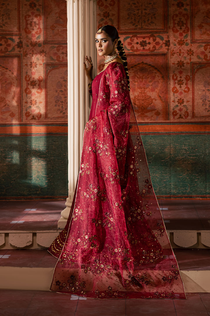 Chaotic Garet 3Pc - Chiffon Wedding Frock