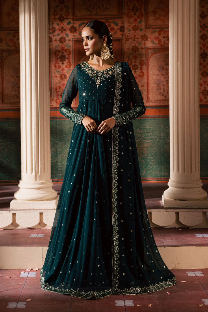 Emaline 3Pc - Chiffon Wedding Frock