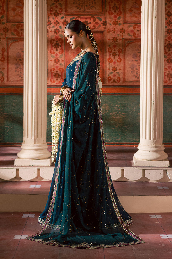 Mor Pankh 3Pc - Chiffon Wedding Frock