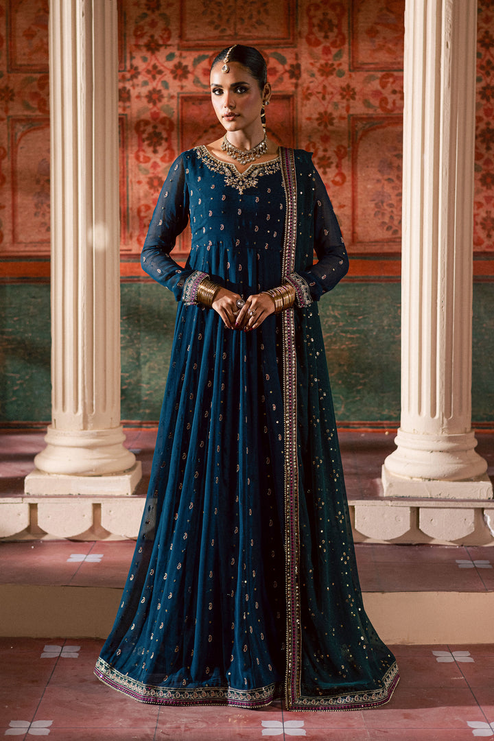 Mor Pankh 3Pc - Chiffon Wedding Frock