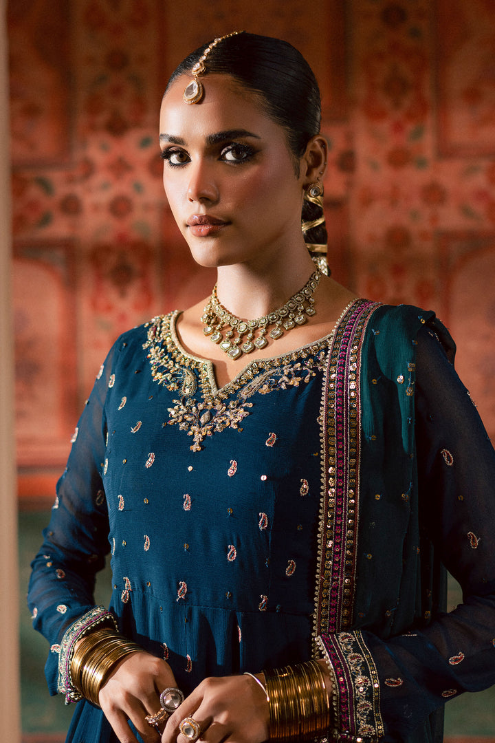 Mor Pankh 3Pc - Chiffon Wedding Frock