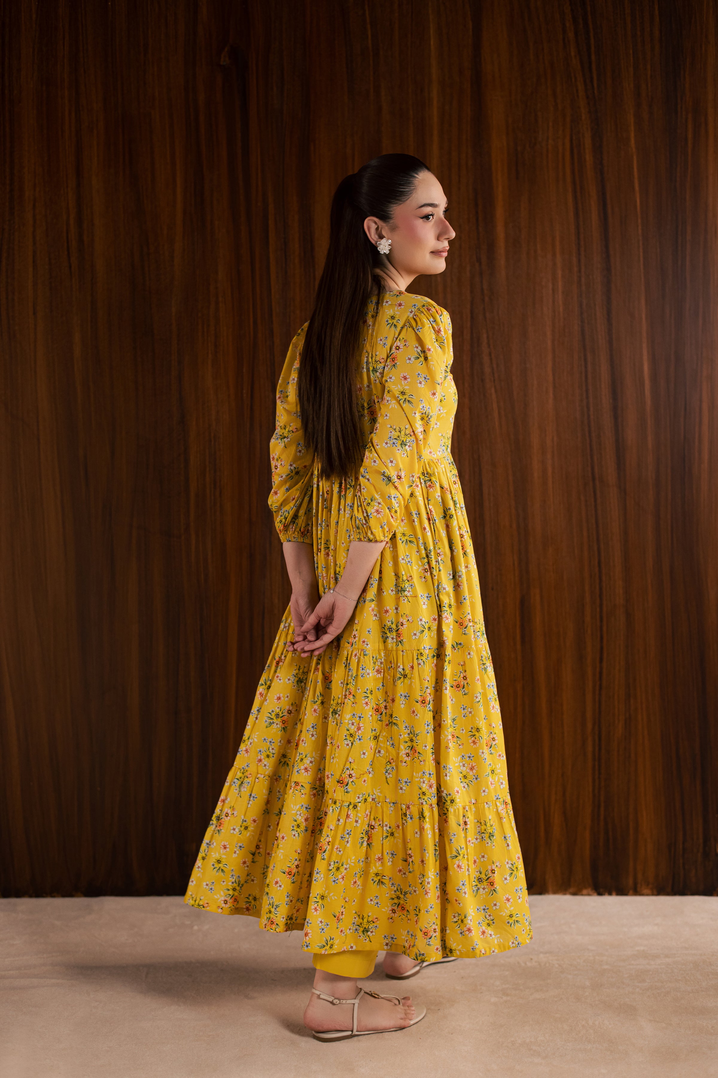 Butter Cup 2Pc - Printed Lawn Dress