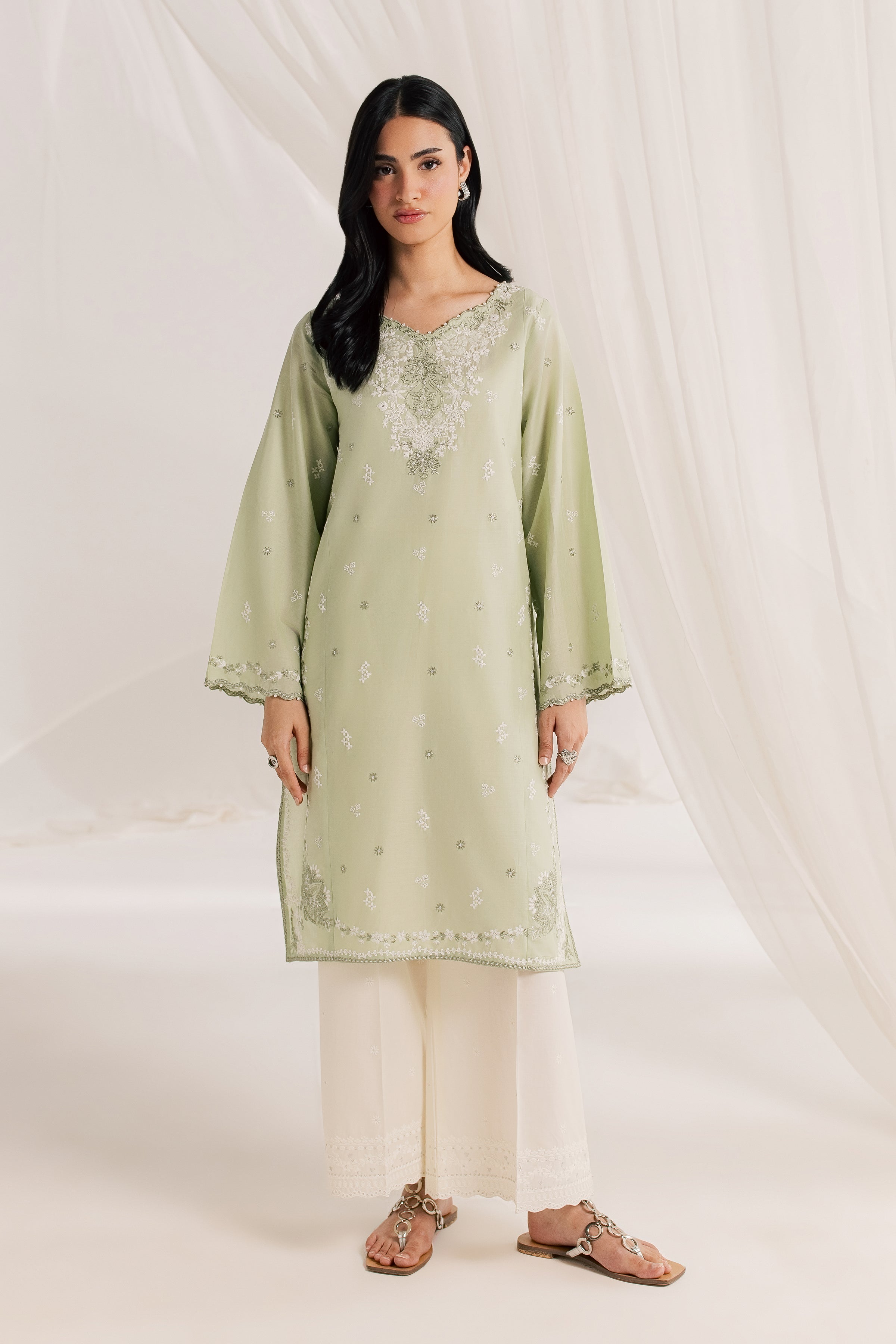 Silah 2Pc - Embroidered Lawn Dress