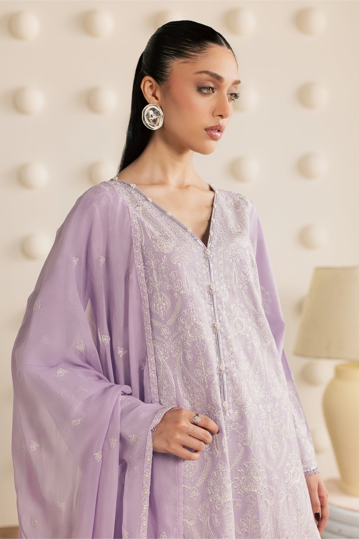 Silwat 3Pc - Embroidered Cambric Pret