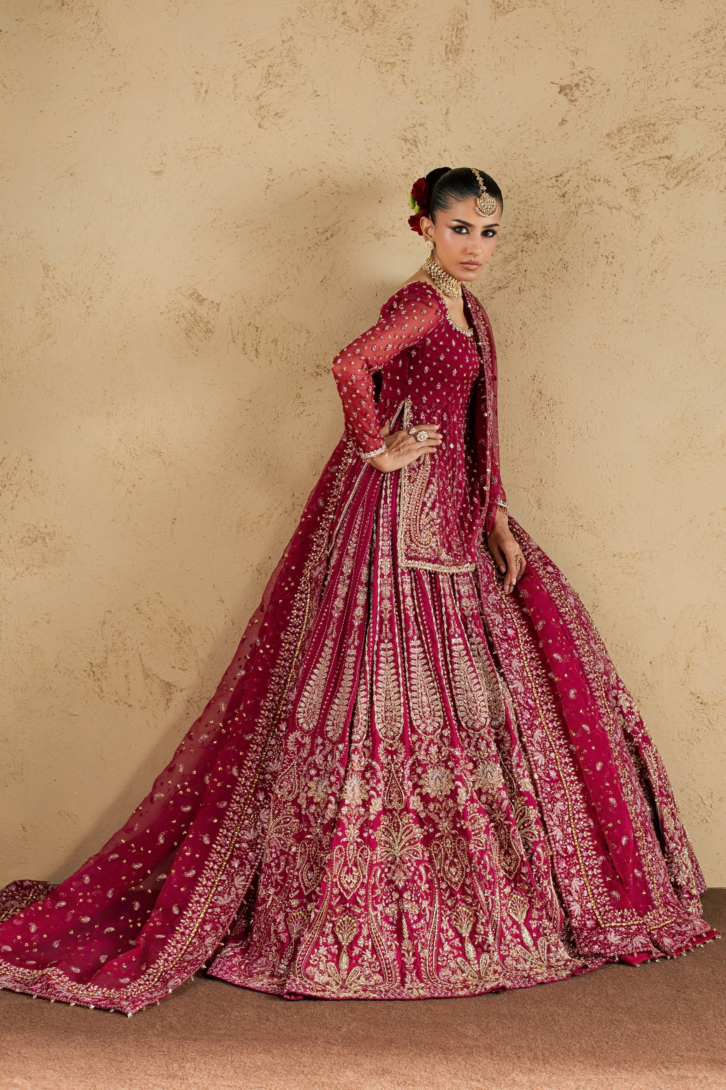 Zaleh 4Pc - Bridal Dress