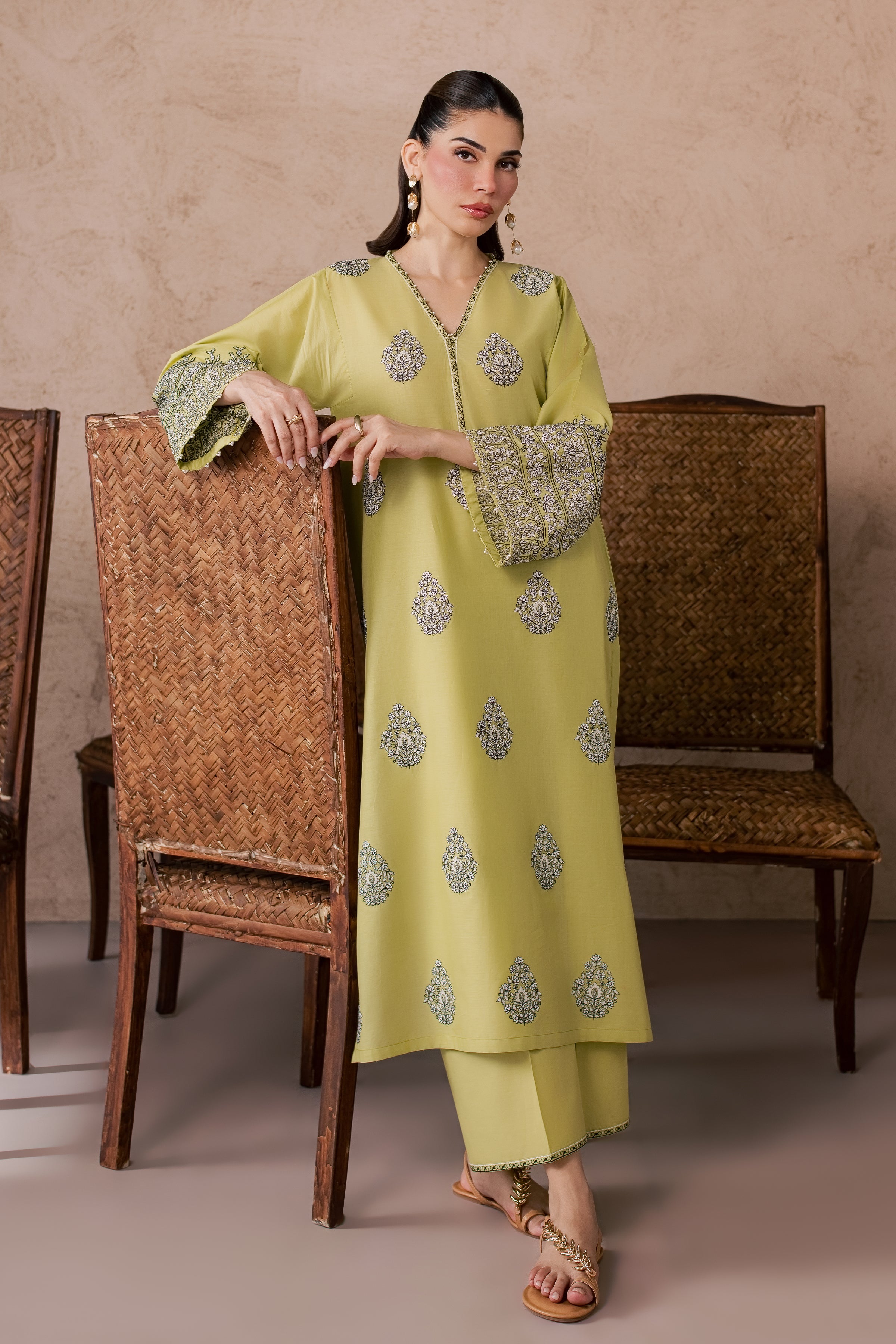 Limera 2Pc - Embroidered Lawn Dress
