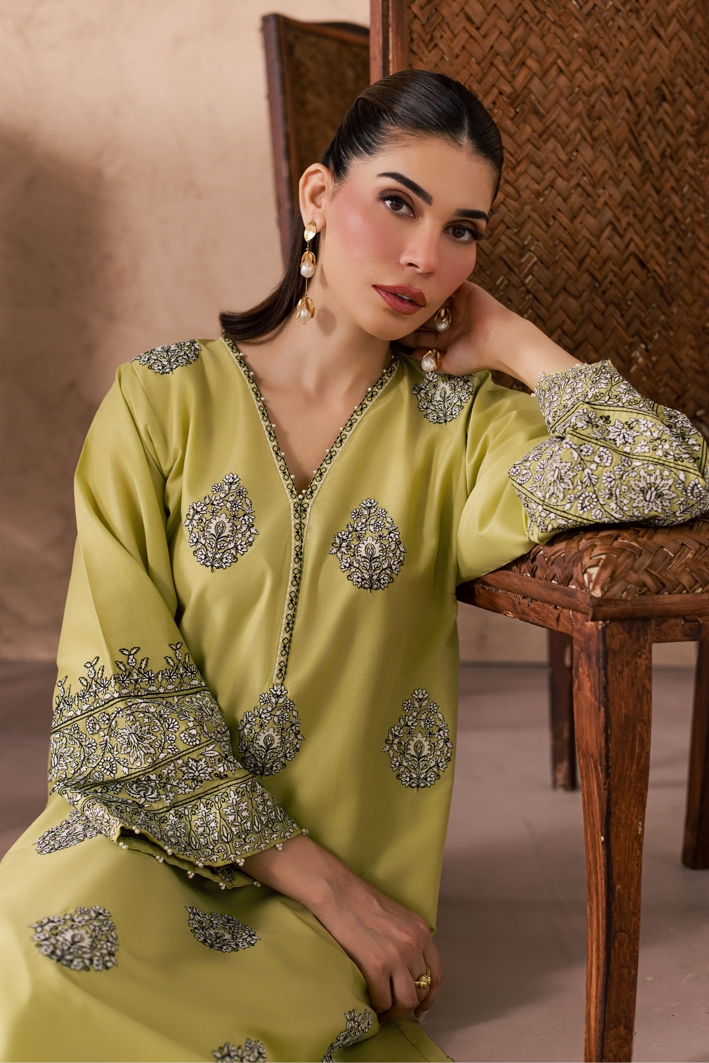 Limera 2Pc - Embroidered Lawn Dress
