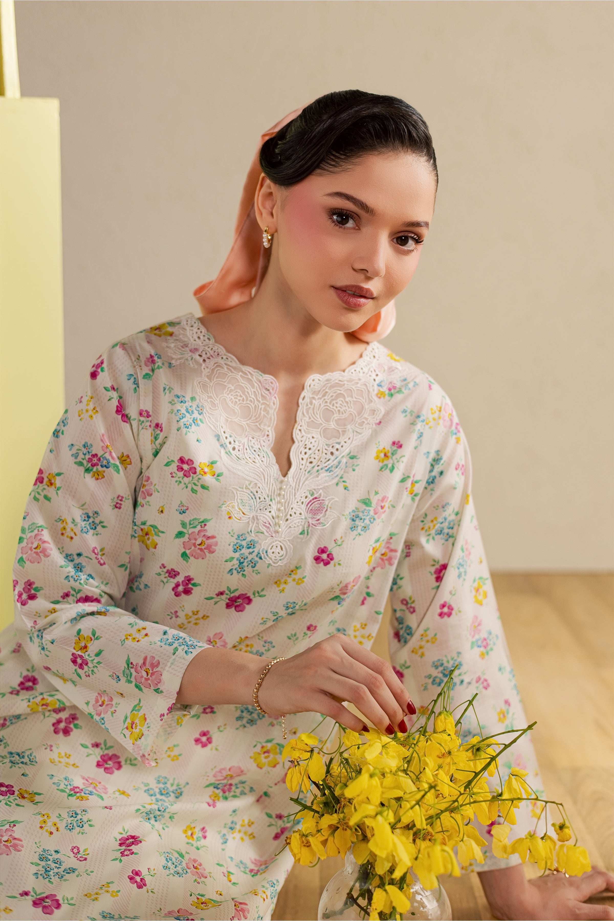 Floral Maze 2Pc - Printed Lawn Dress
