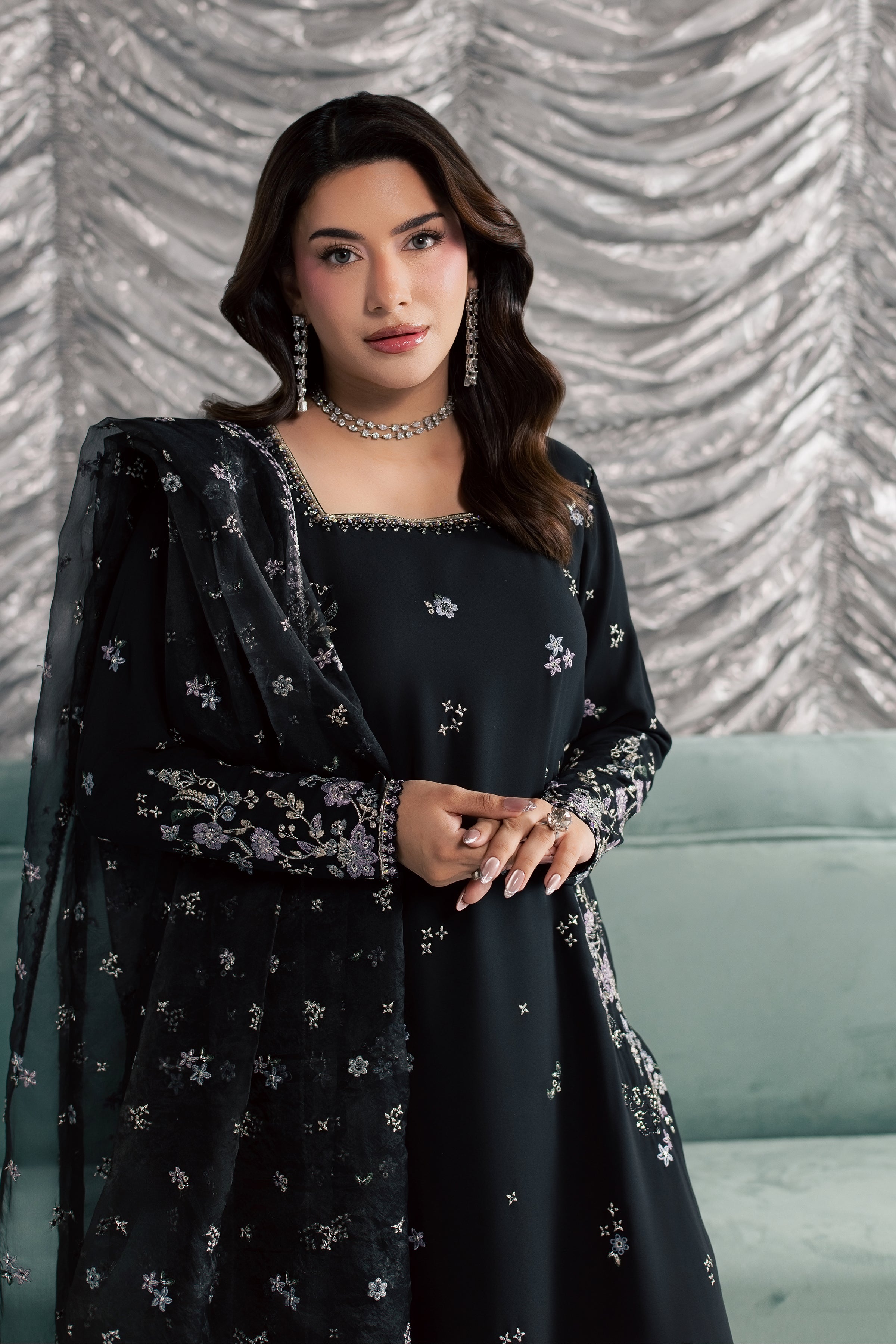 Ruhya 3Pc - Festive Luxe Pret