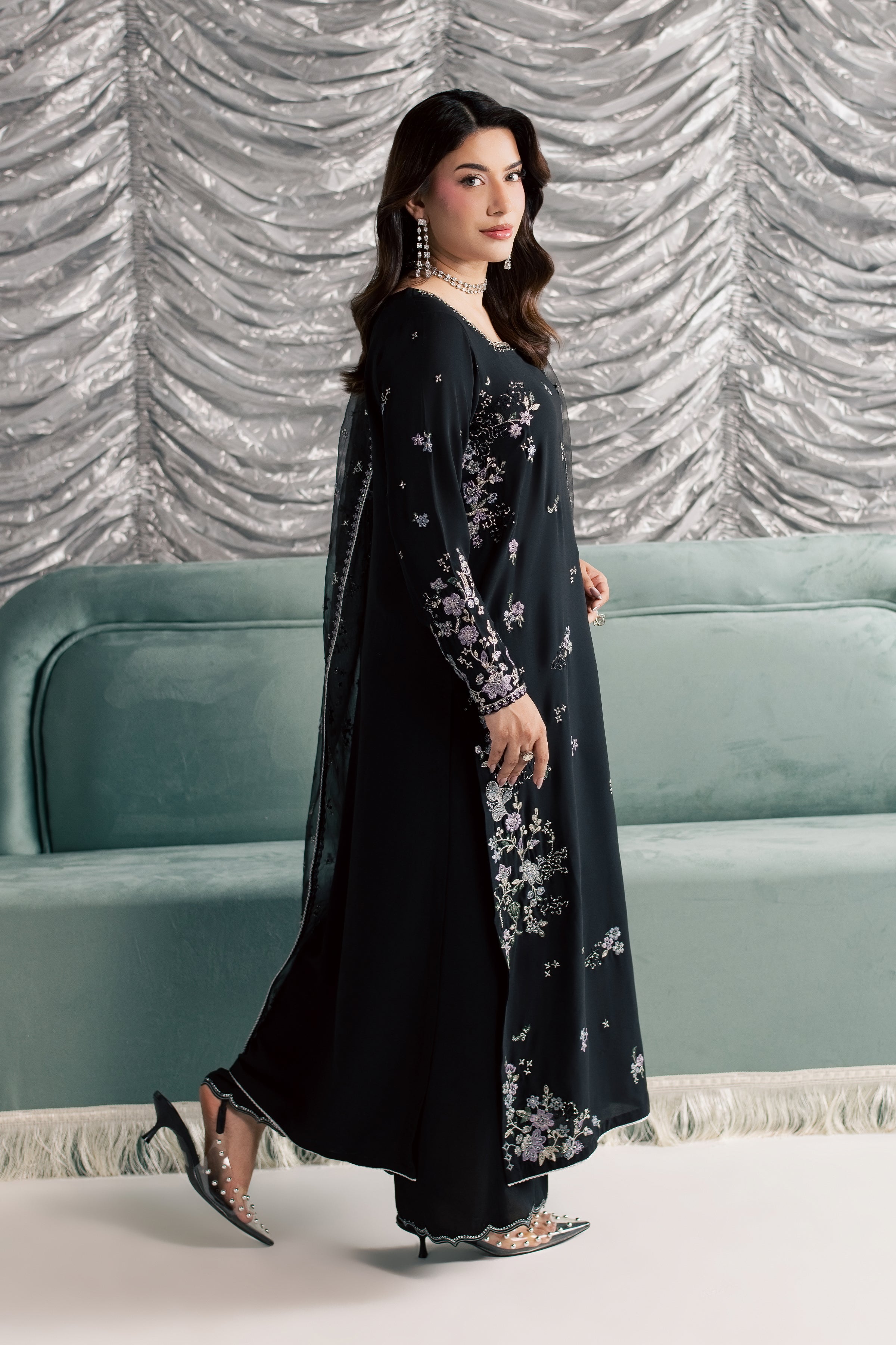 Ruhya 3Pc - Festive Luxe Pret