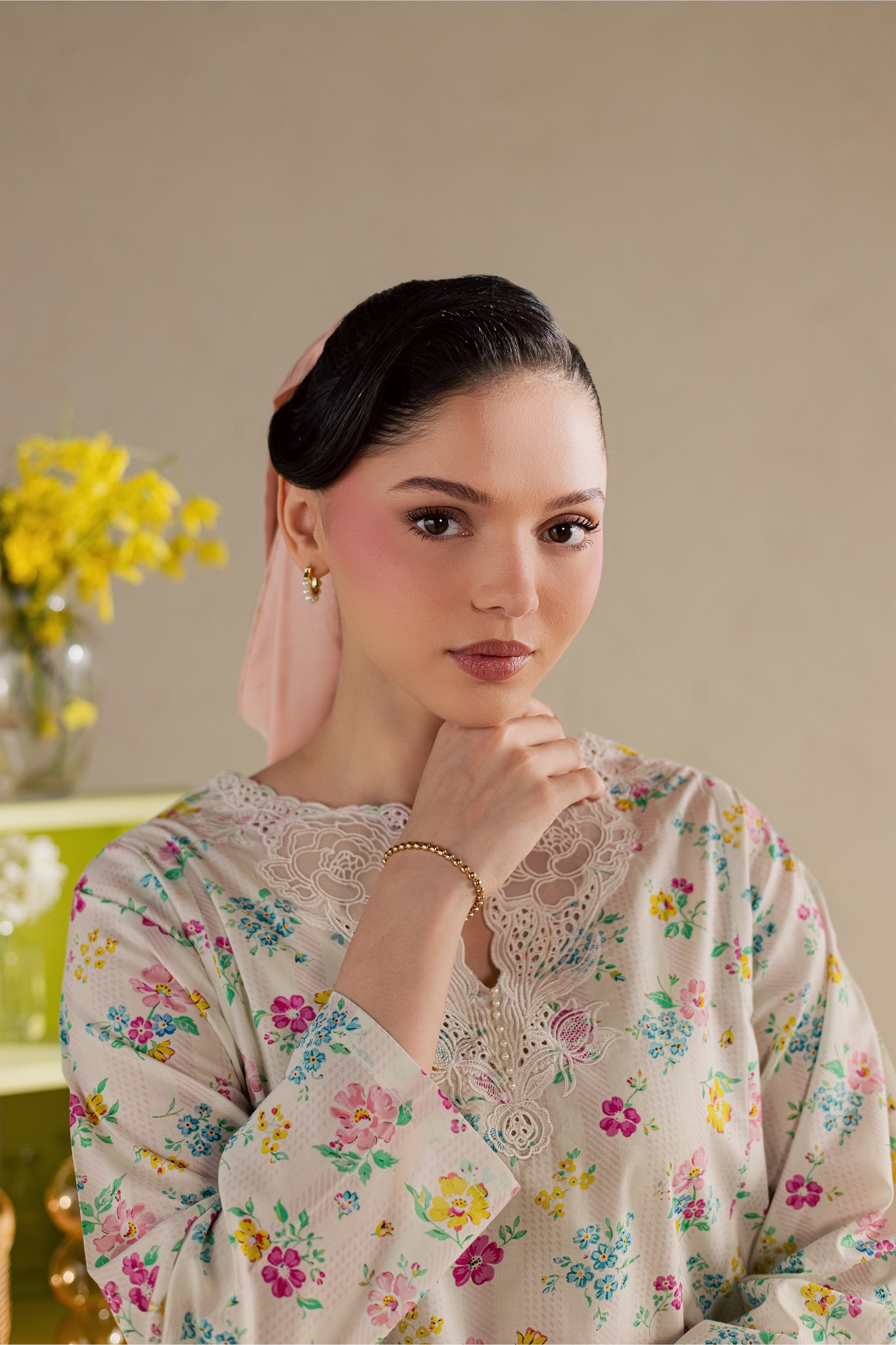 Floral Maze 2Pc - Printed Lawn Dress