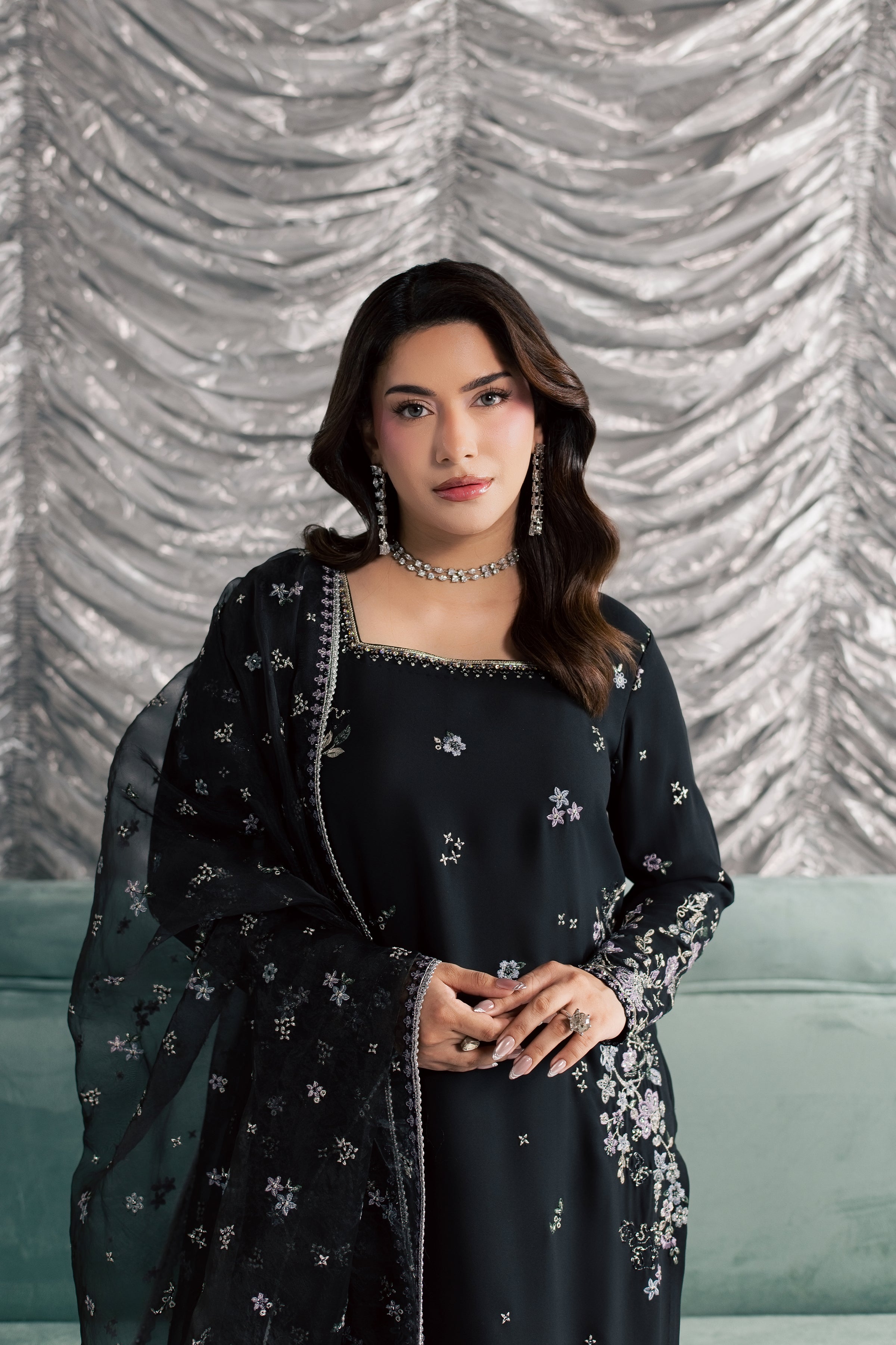 Ruhya 3Pc - Festive Luxe Pret