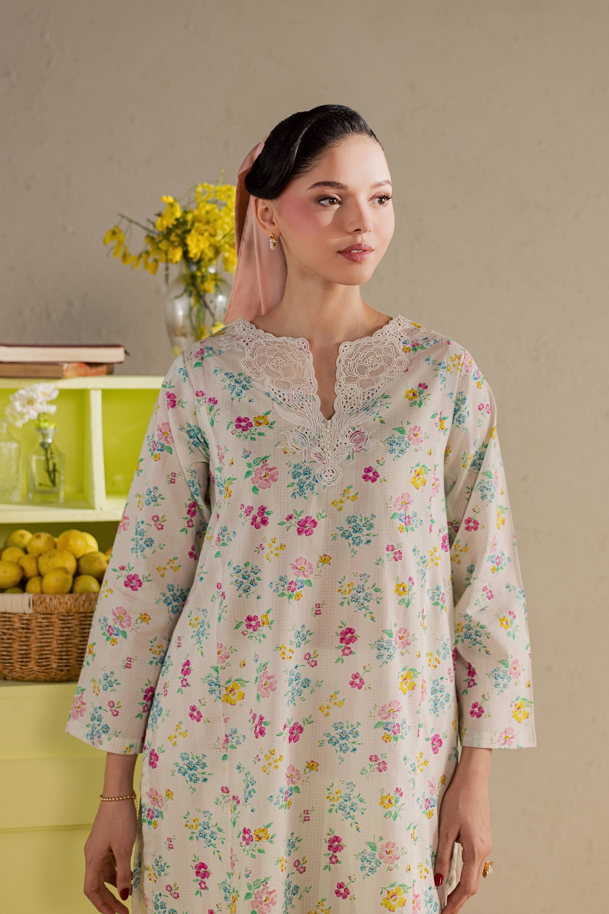 Floral Maze 2Pc - Printed Lawn Dress