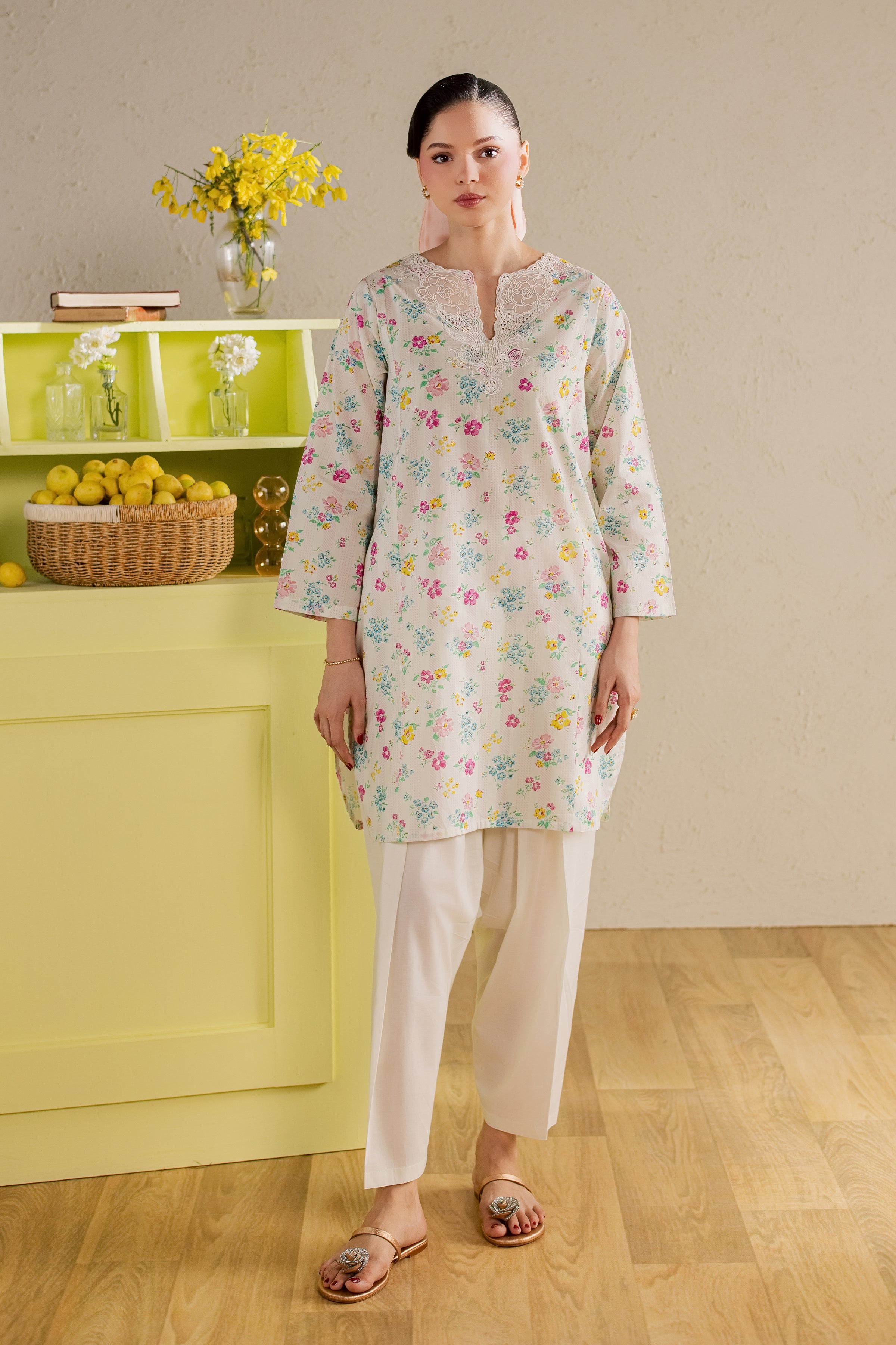 Floral Maze 2Pc - Printed Lawn Dress