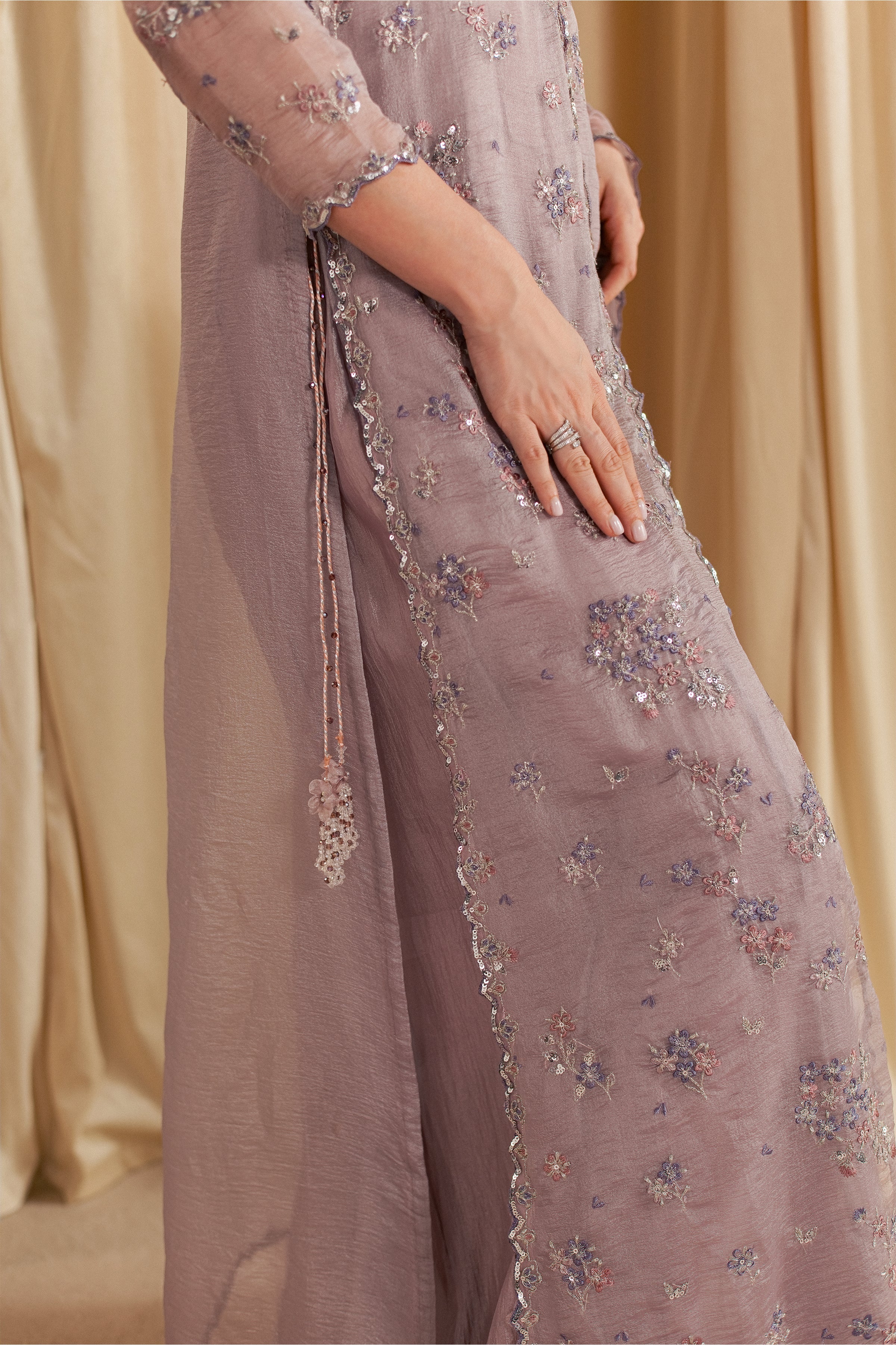 Lilac Periwinkle 3Pc - Festive Luxe Pret