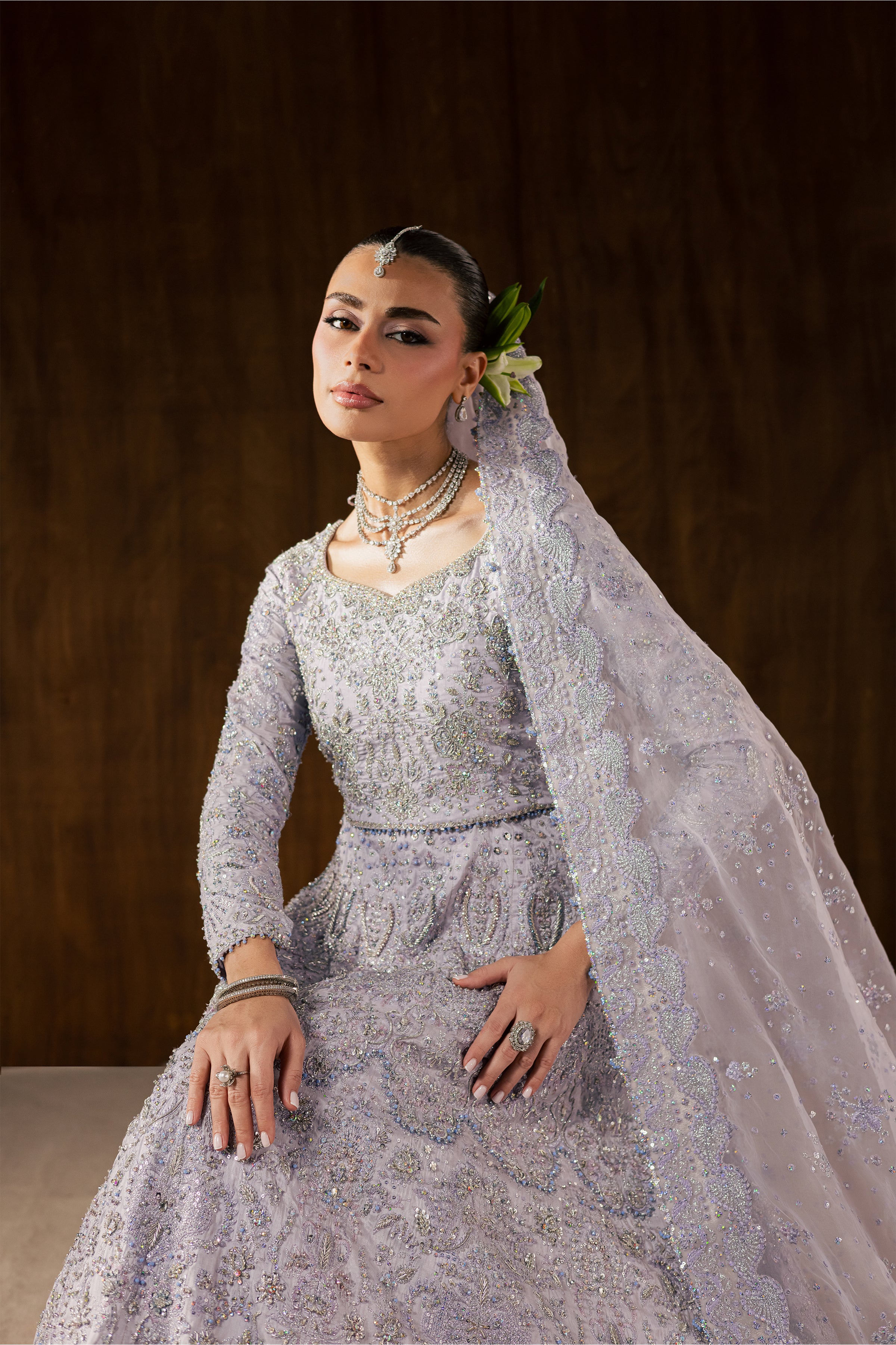 Iris Rosa 4Pc - Bridal Dress