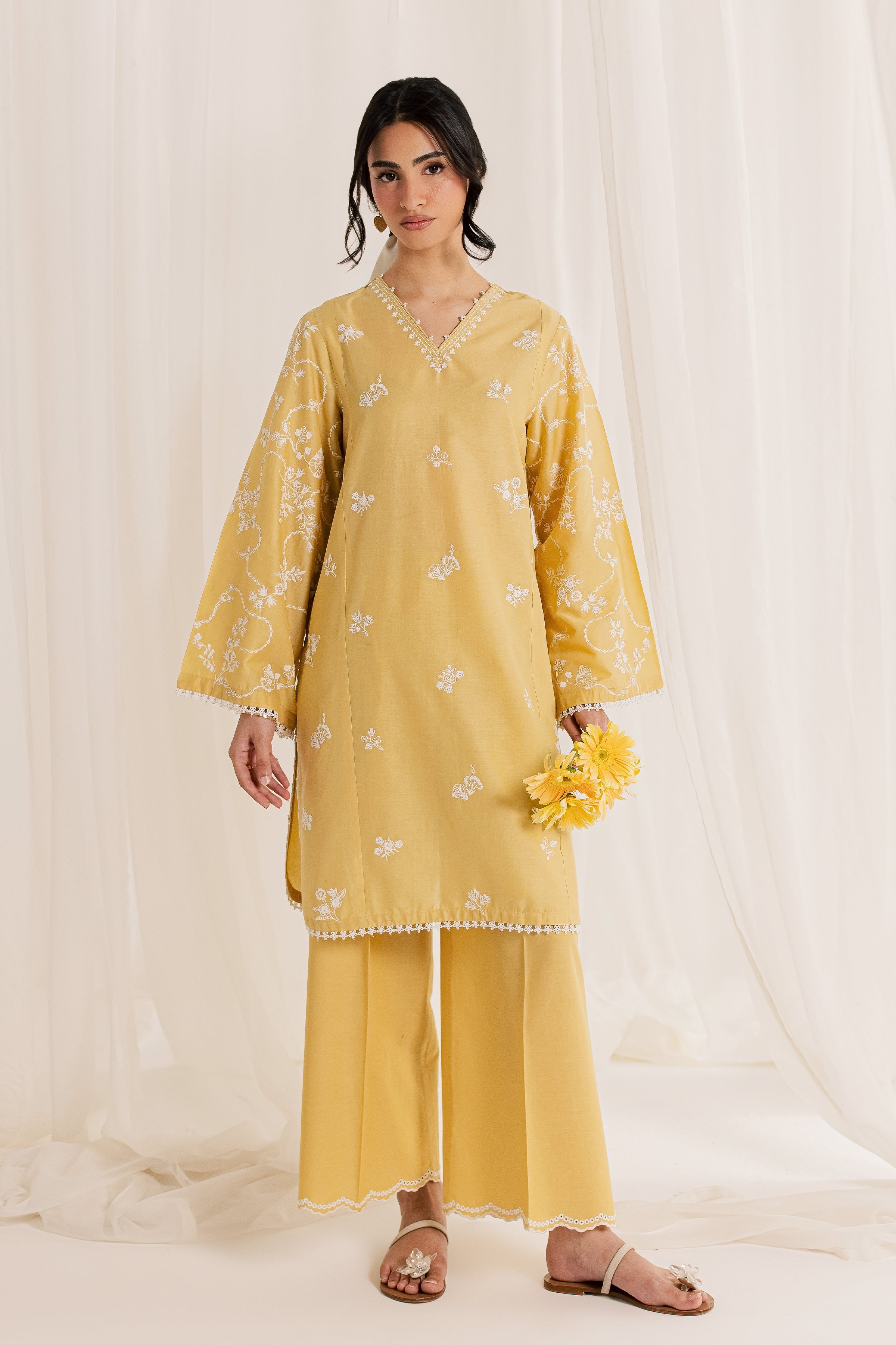 Aamish 2Pc - Embroidered Lawn Dress