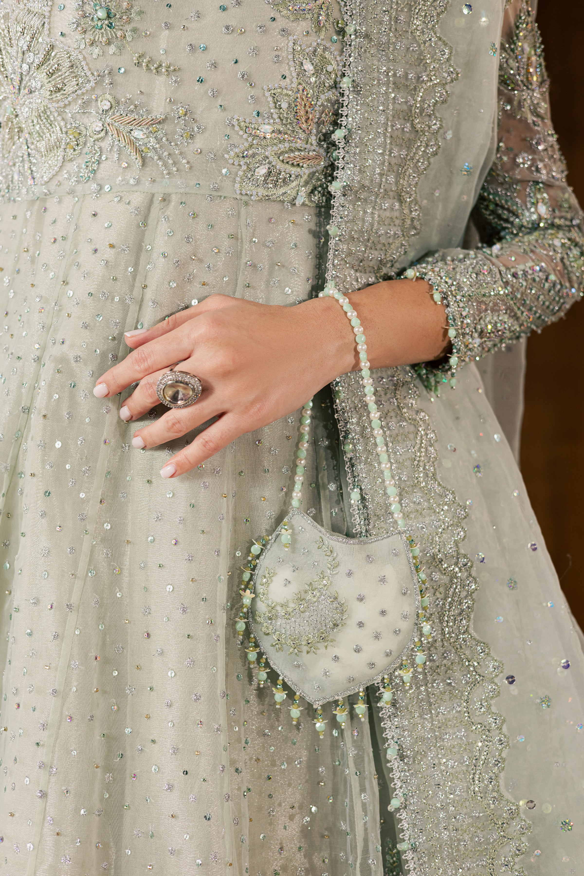 Naubahar 4Pc - Bridal Dress