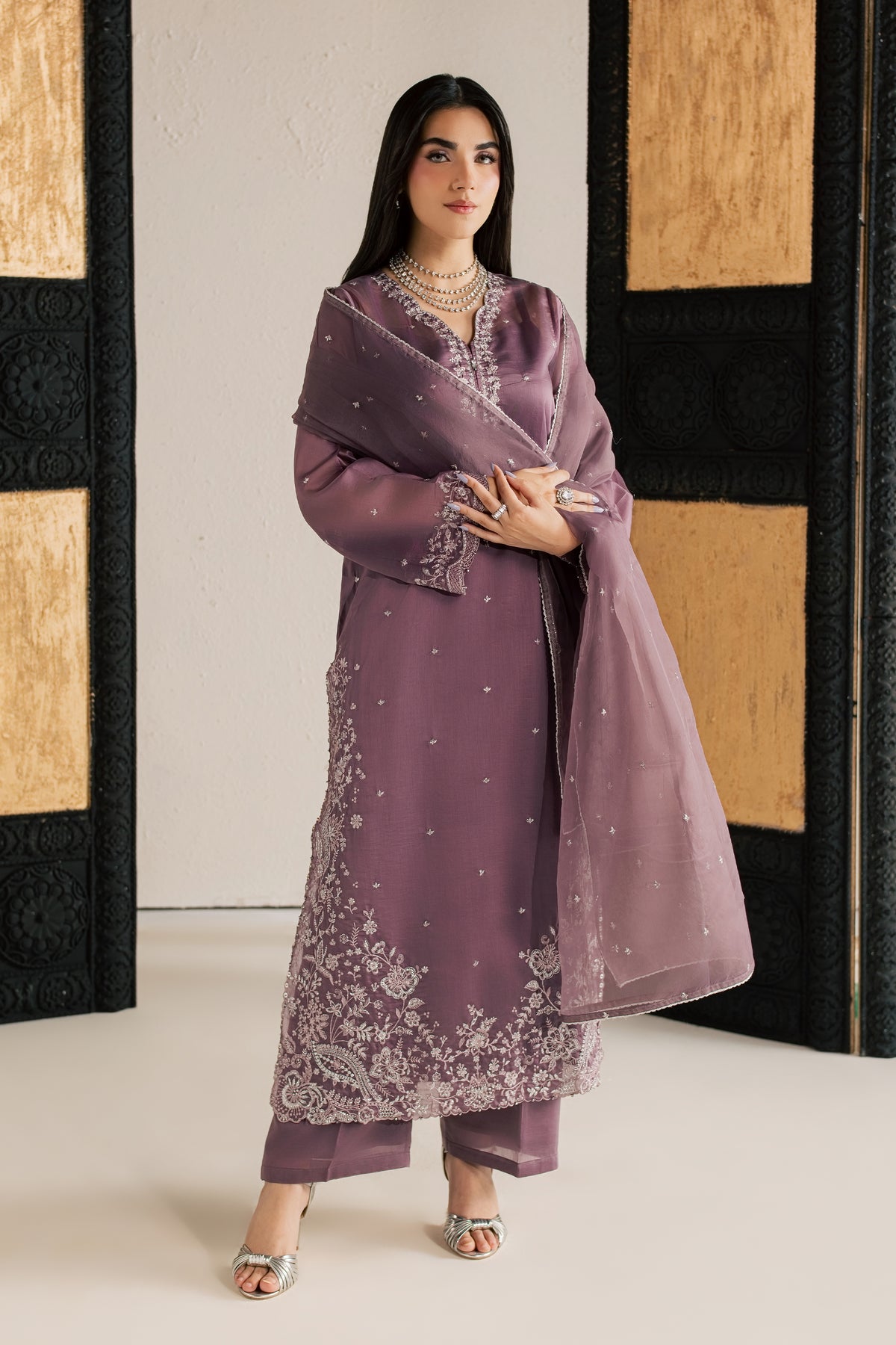 Swiss 3Pc - Festive Luxe Pret