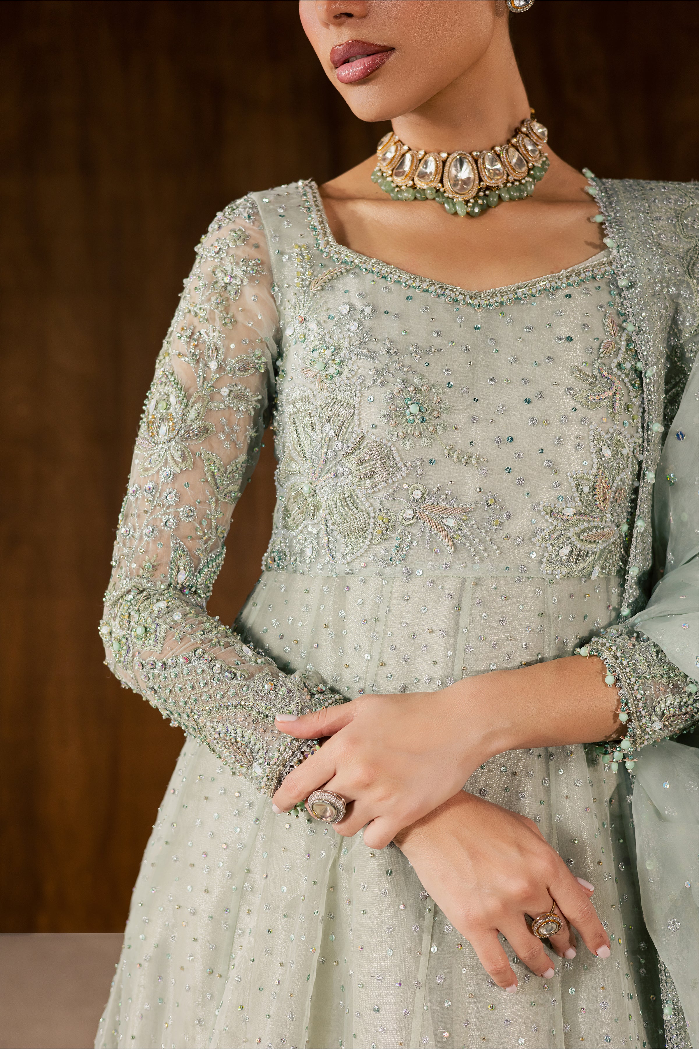 Naubahar 4Pc - Bridal Dress