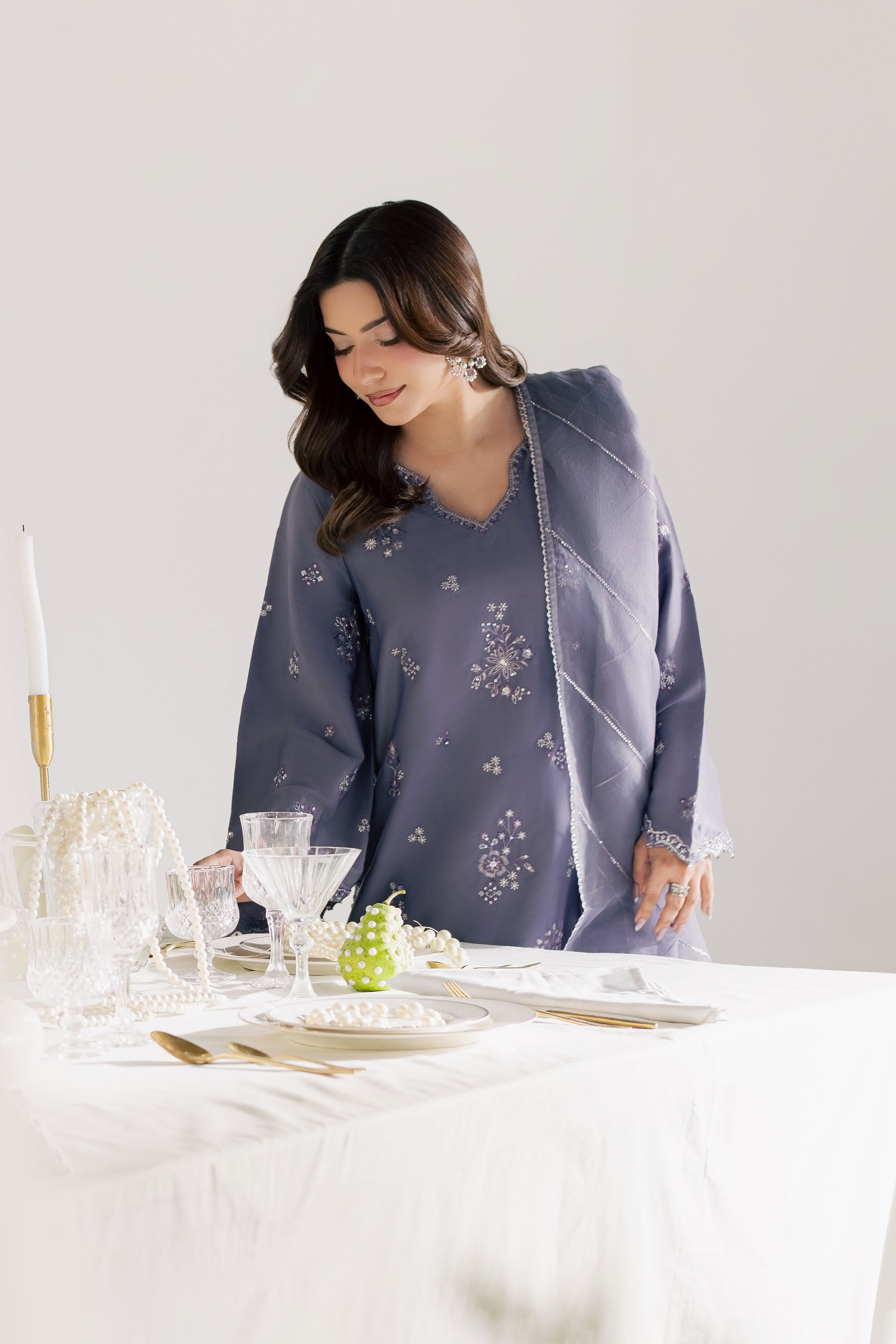 Pearl Ishani 3Pc - Festive Luxe Pret