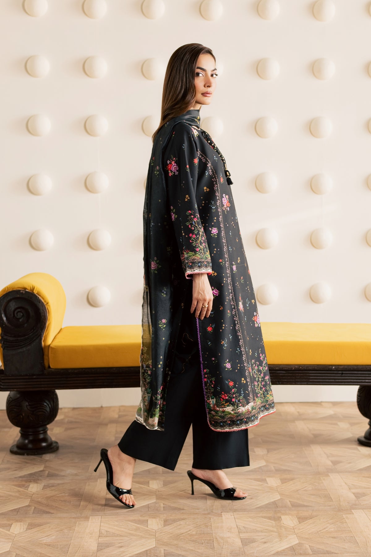 Aubrey 3Pc - Embroidered Cambric Pret