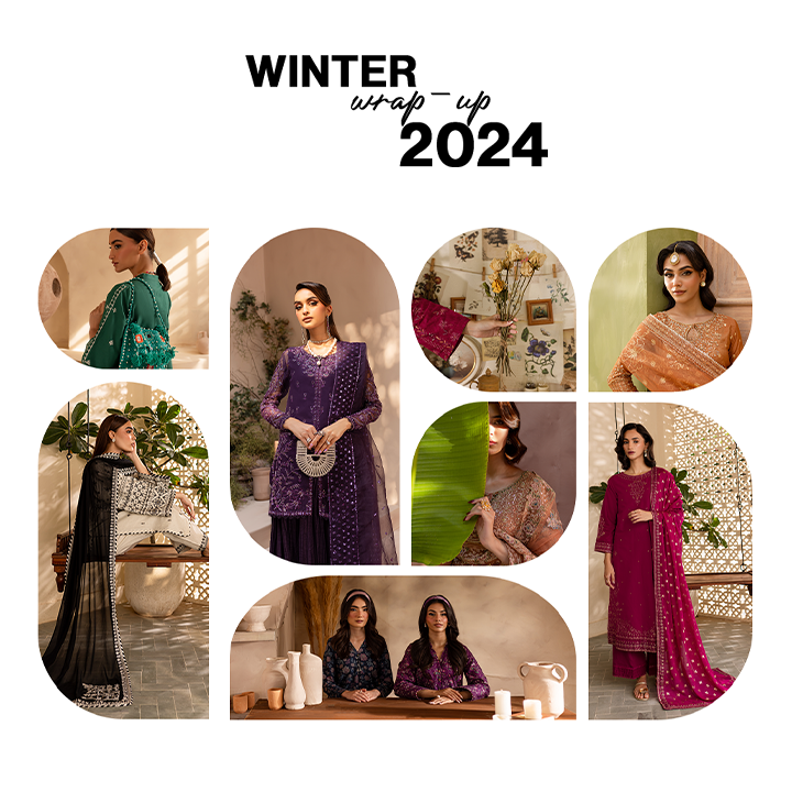 BATIK Winter's Wrap Of khaddar and karandi