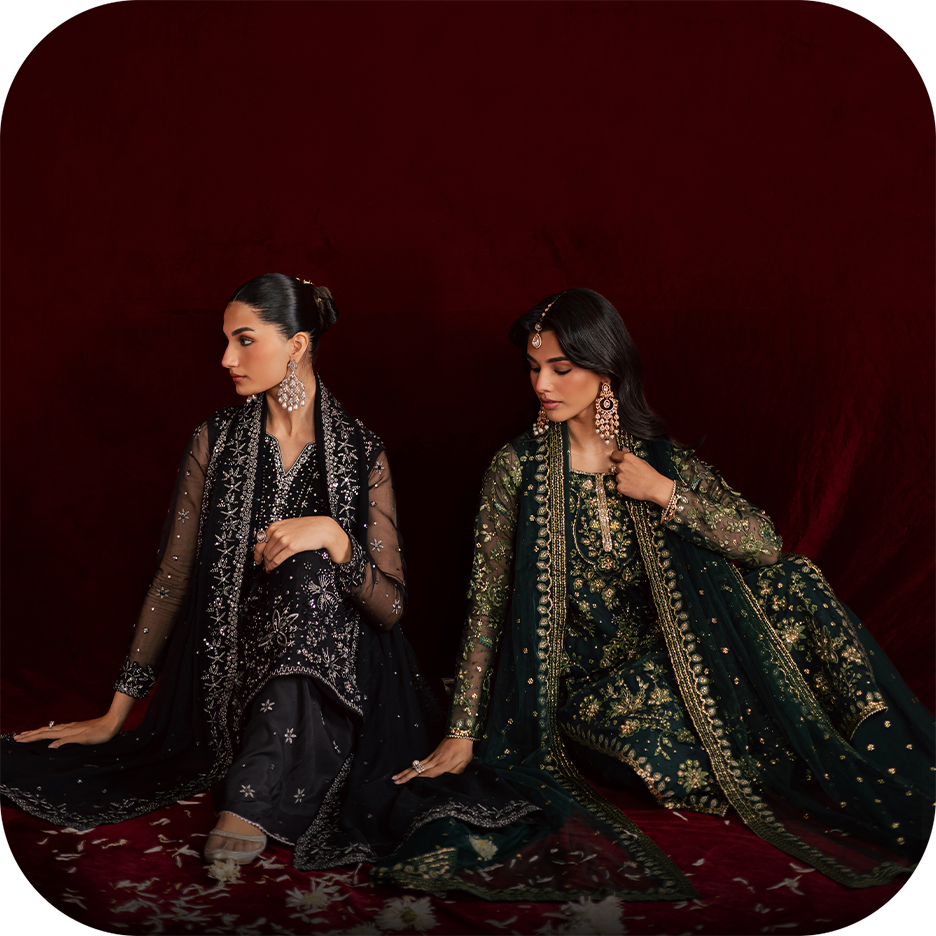 BATIK JAHANARA wedding formal dress featuring premium fabrics, elegant silhouettes, and hand finished details designed for South Asian wedding celebrations.
