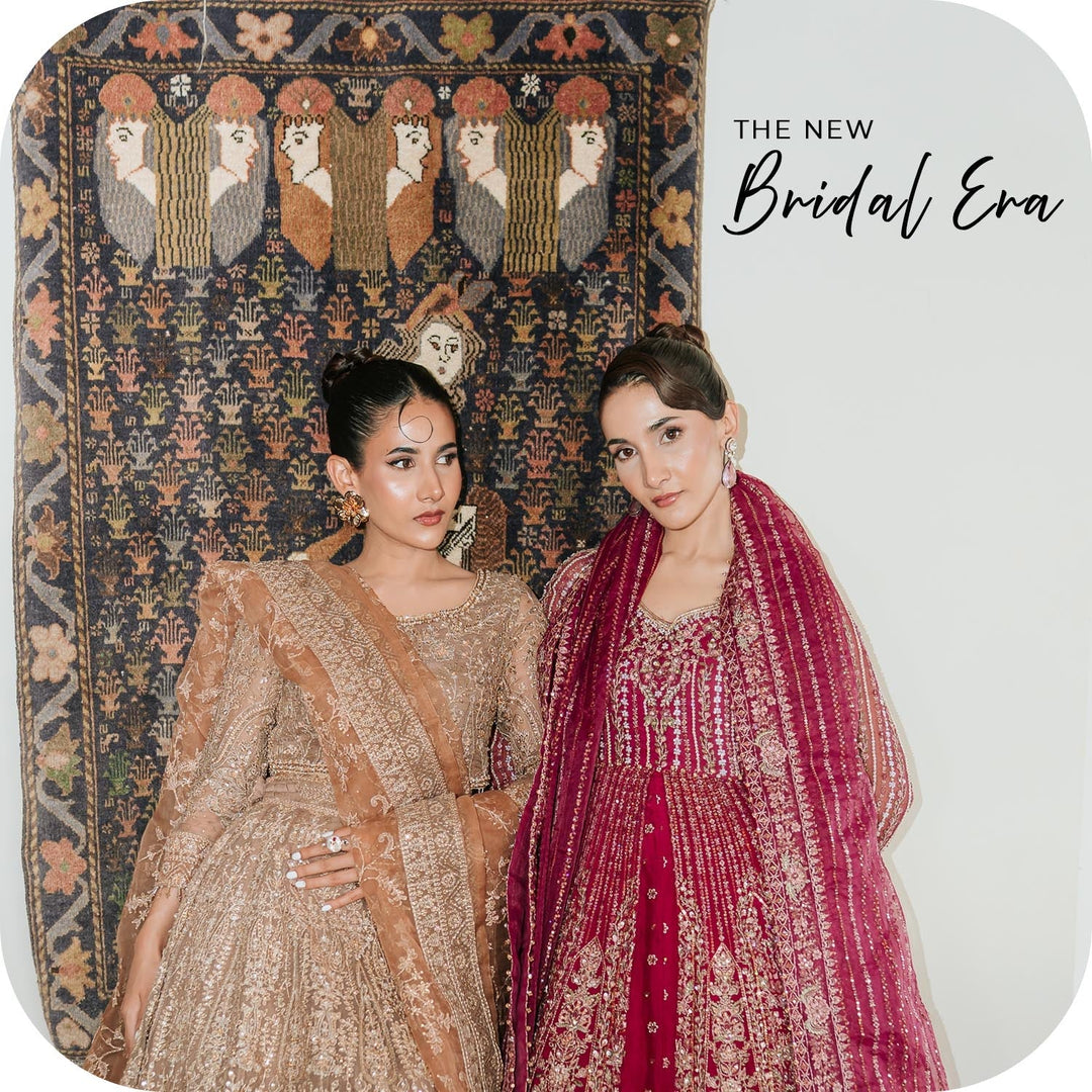 Affordable bridal dresses for mehndi, baraat, and walima