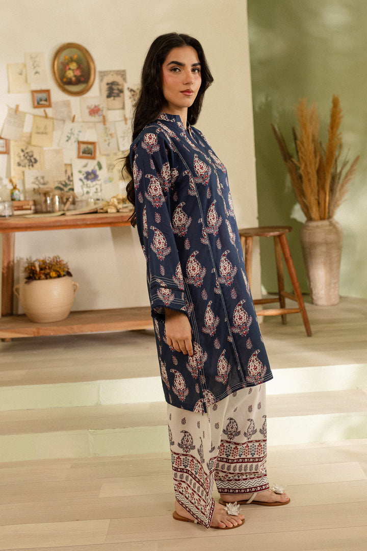 Apsara 2Pc - Printed Khaddar Dress - BATIK