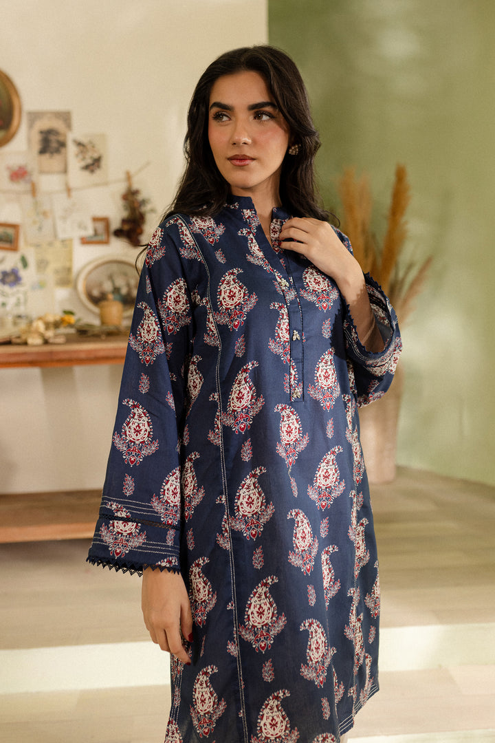 Apsara 2Pc - Printed Khaddar Dress - BATIK